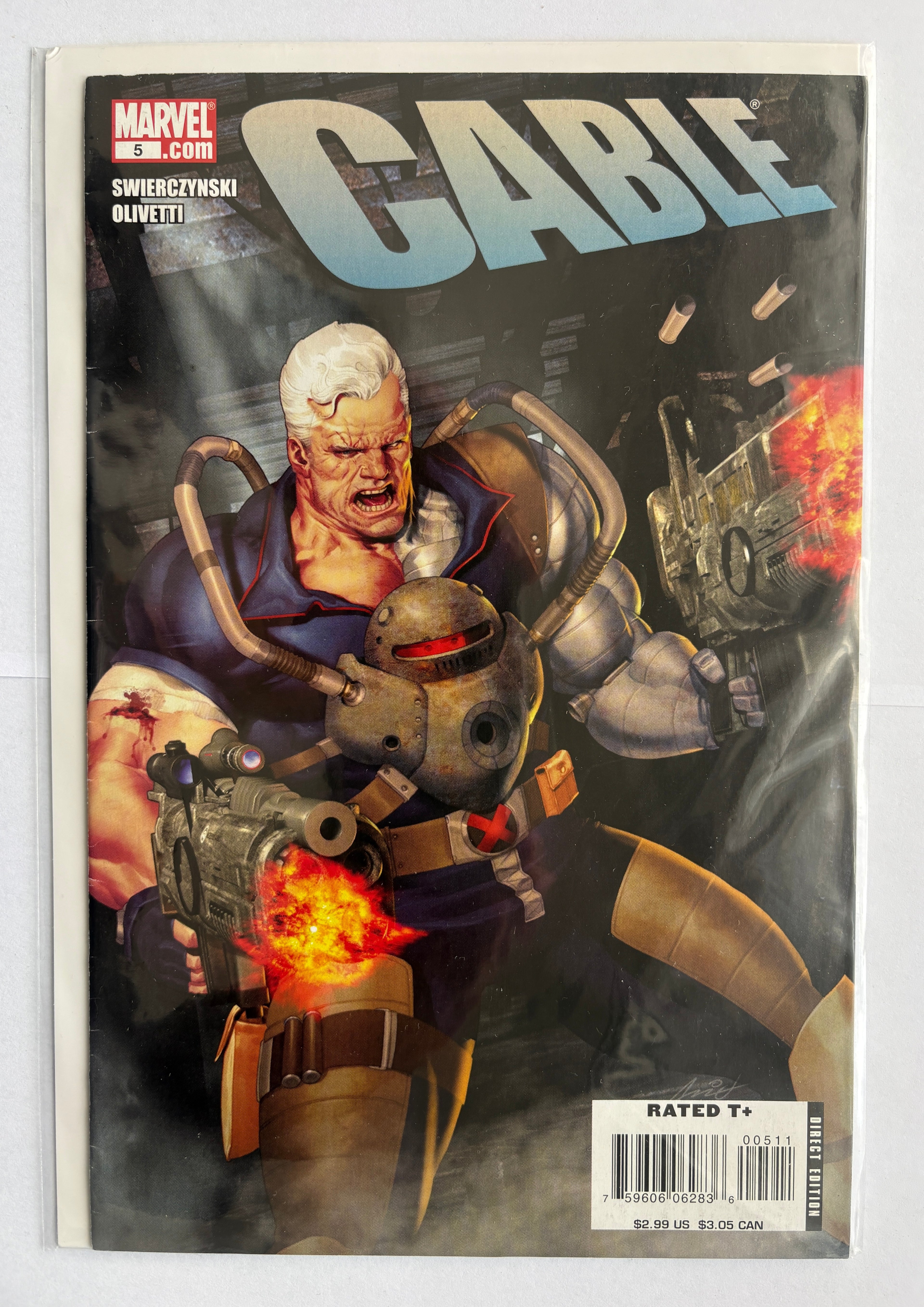 Cable #5 - 1st Printing Marvel Comics September 2008 VG/FN 5.0