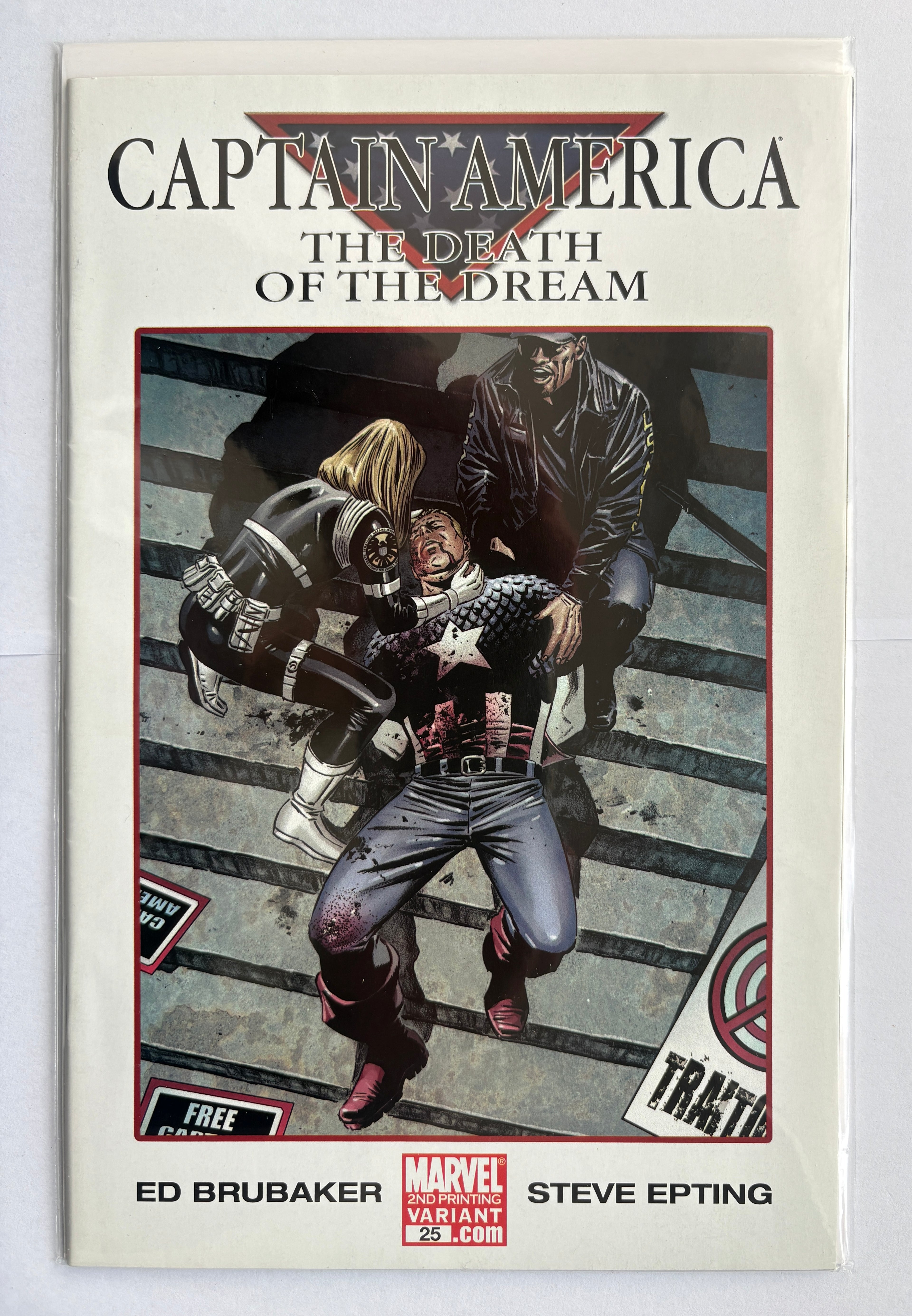 Captain America #25 - 2nd Printing Marvel Comics April 2007 VF+ 8.5