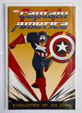 Captain America Evolution of an Icon Poster Book 2006 F/VF 7.0