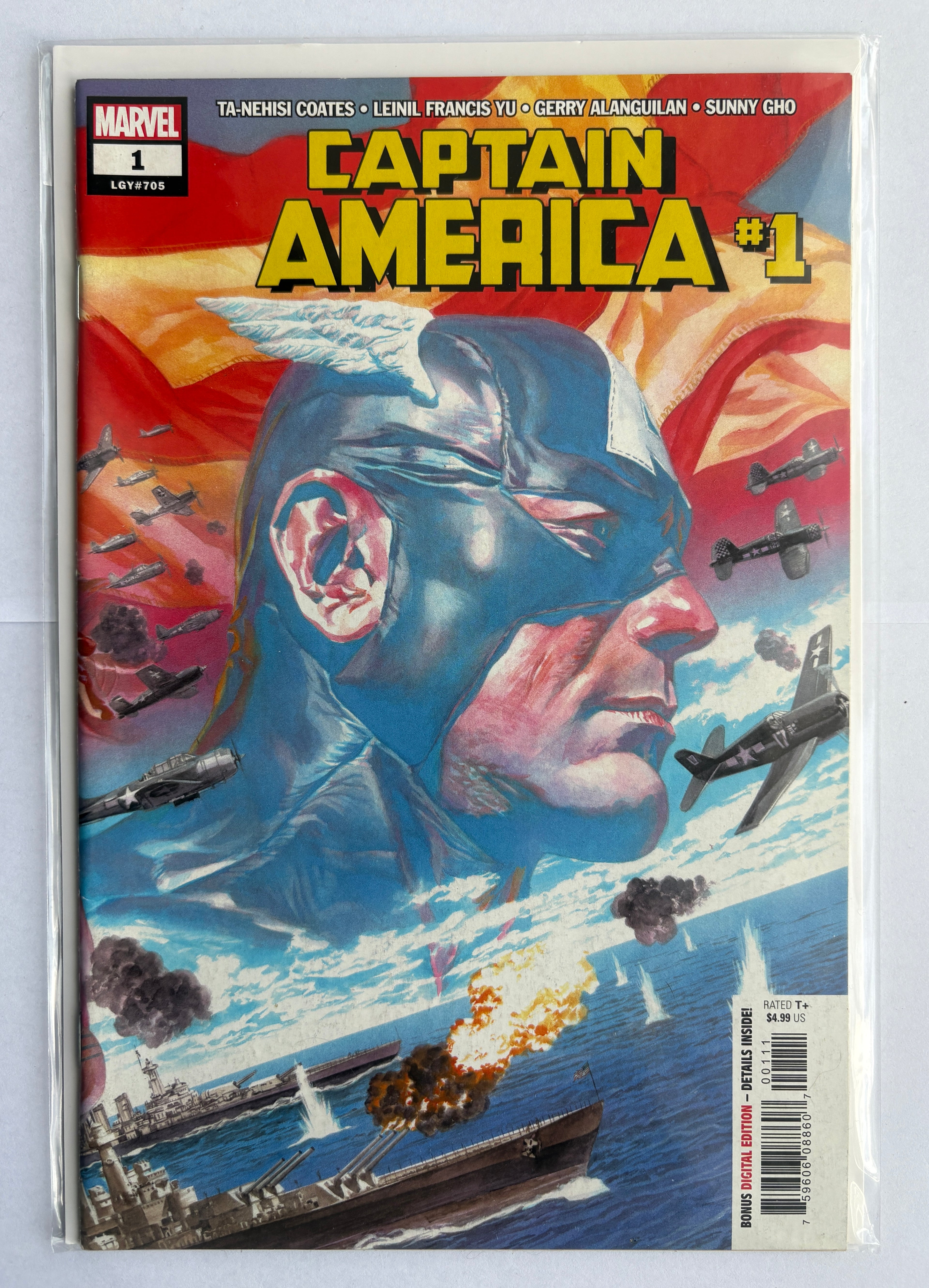 Captain America #1 - 1st Printing - Marvel September 2018 VF+ 8.5