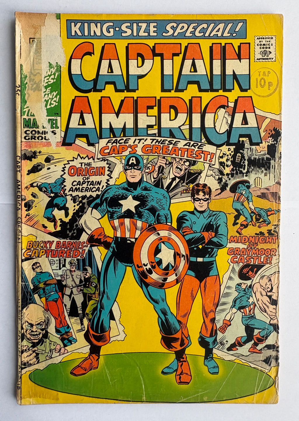 Captain America King Size Special #1 - Marvel Comics January 1971 GD 2.0