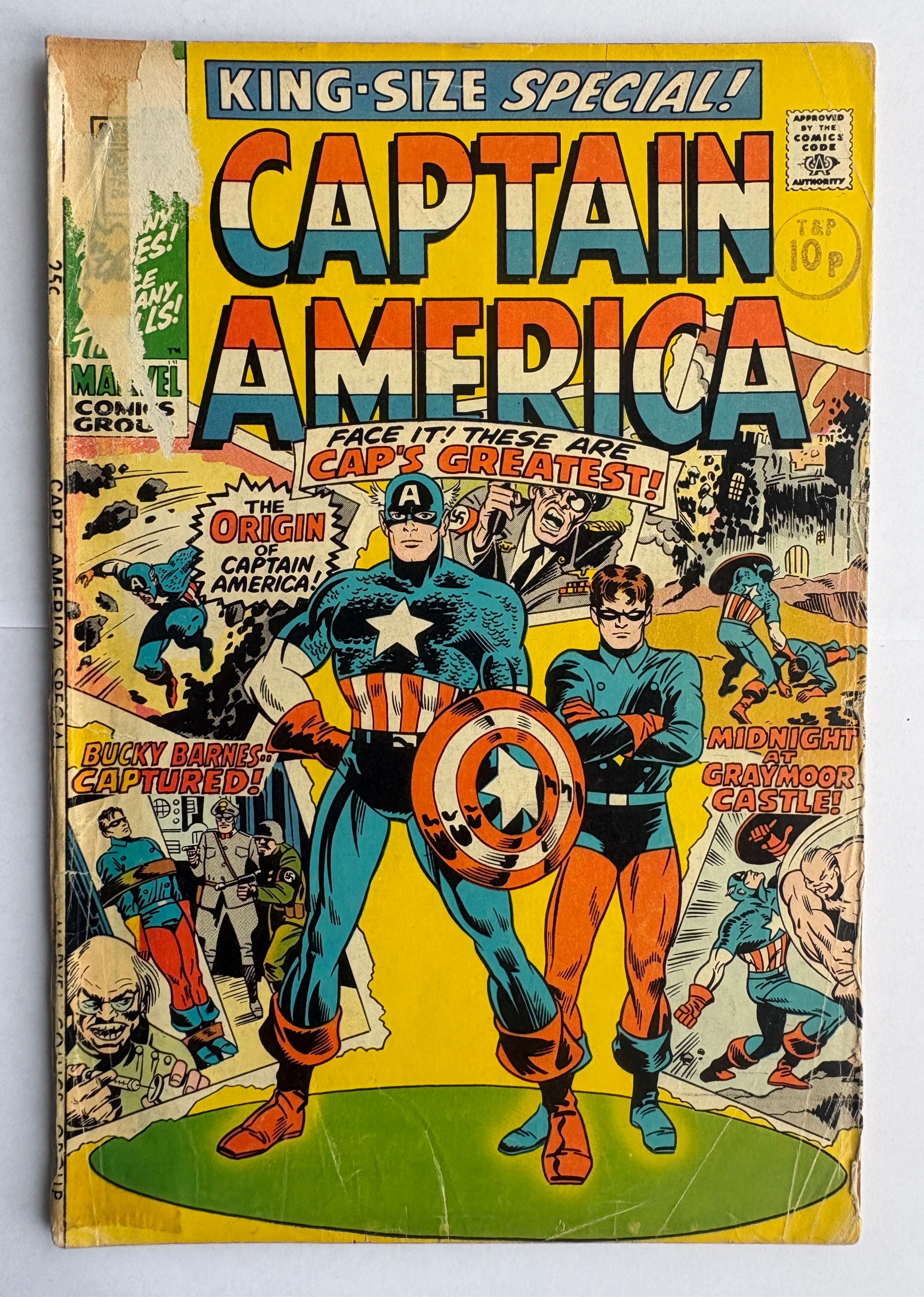 Captain America King Size Special #1 - Marvel Comics January 1971 GD 2.0