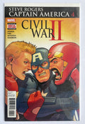 Captain America: Steve Rogers #4 - Civil War II 1st Printing Oct 2016 VF+ 8.5