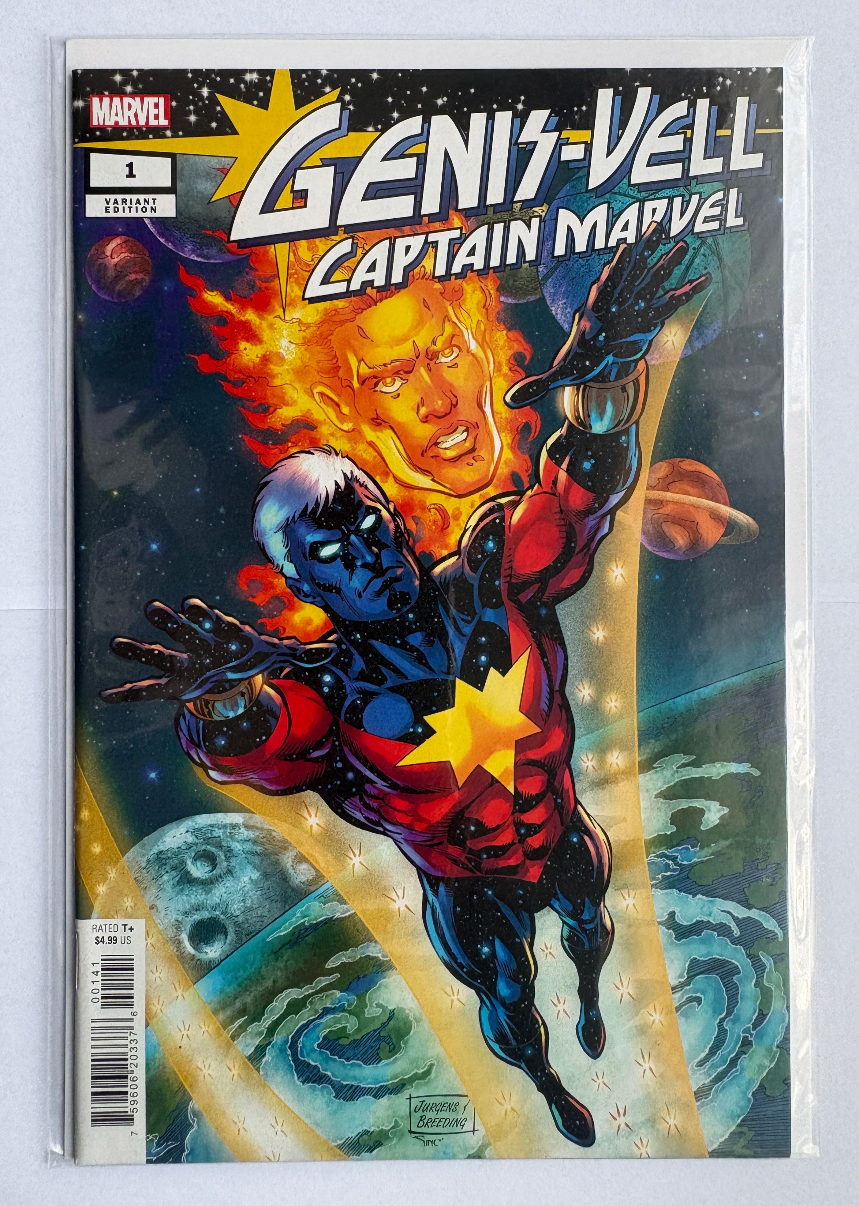 Genis-Vell Captain Marvel #1 - Jurgens Variant Marvel September 2022 NM- 9.2