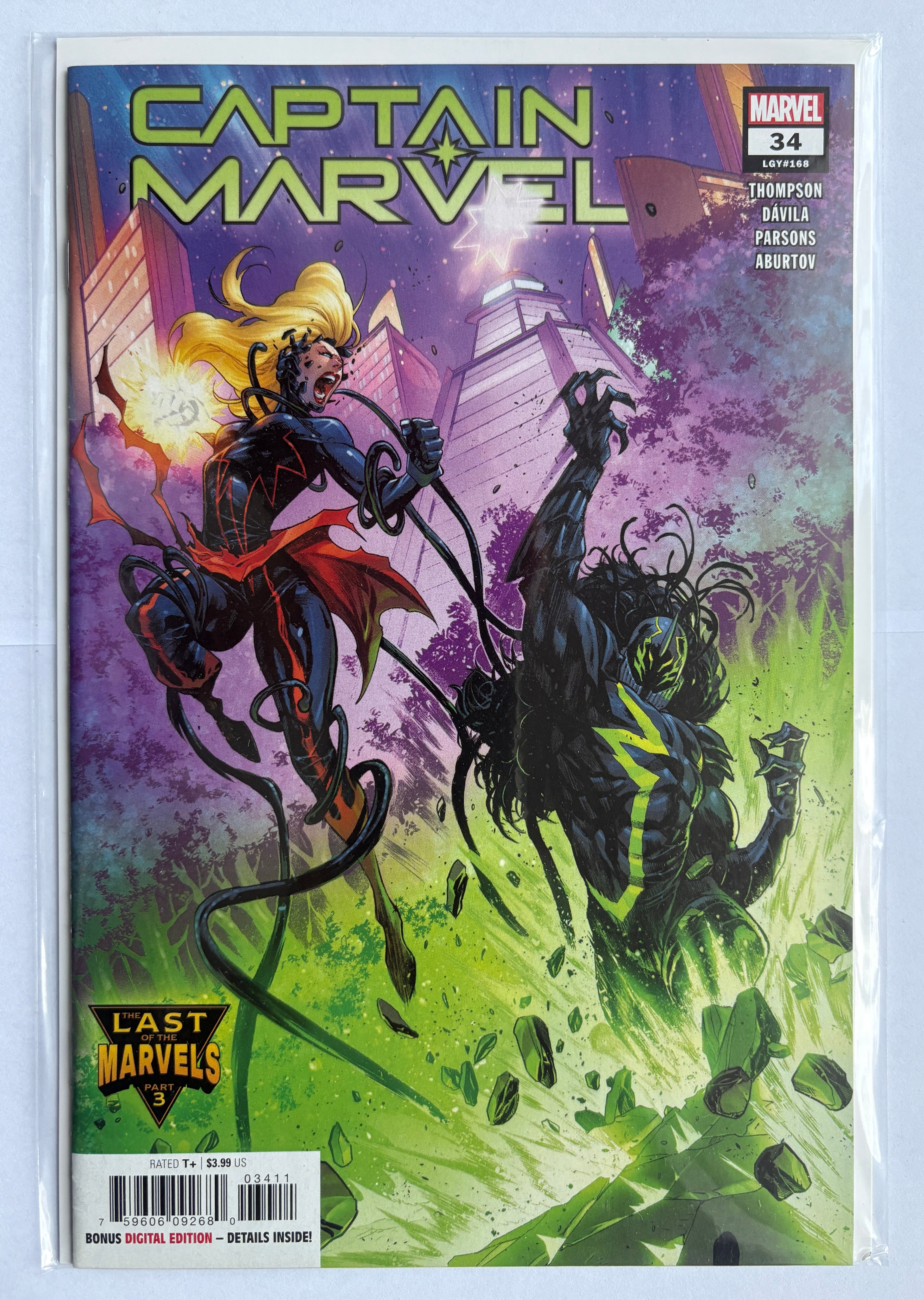 Captain Marvel #34 - 1st Printing Marvel Comics January 2022 VF/NM 9.0