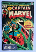 Captain Marvel #40 - Marvel Comics - UK Variant - September 1975  VG/FN 5.0