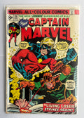 Captain Marvel #35 - Marvel Comics - UK Variant - November 1974 VG/FN 5.0