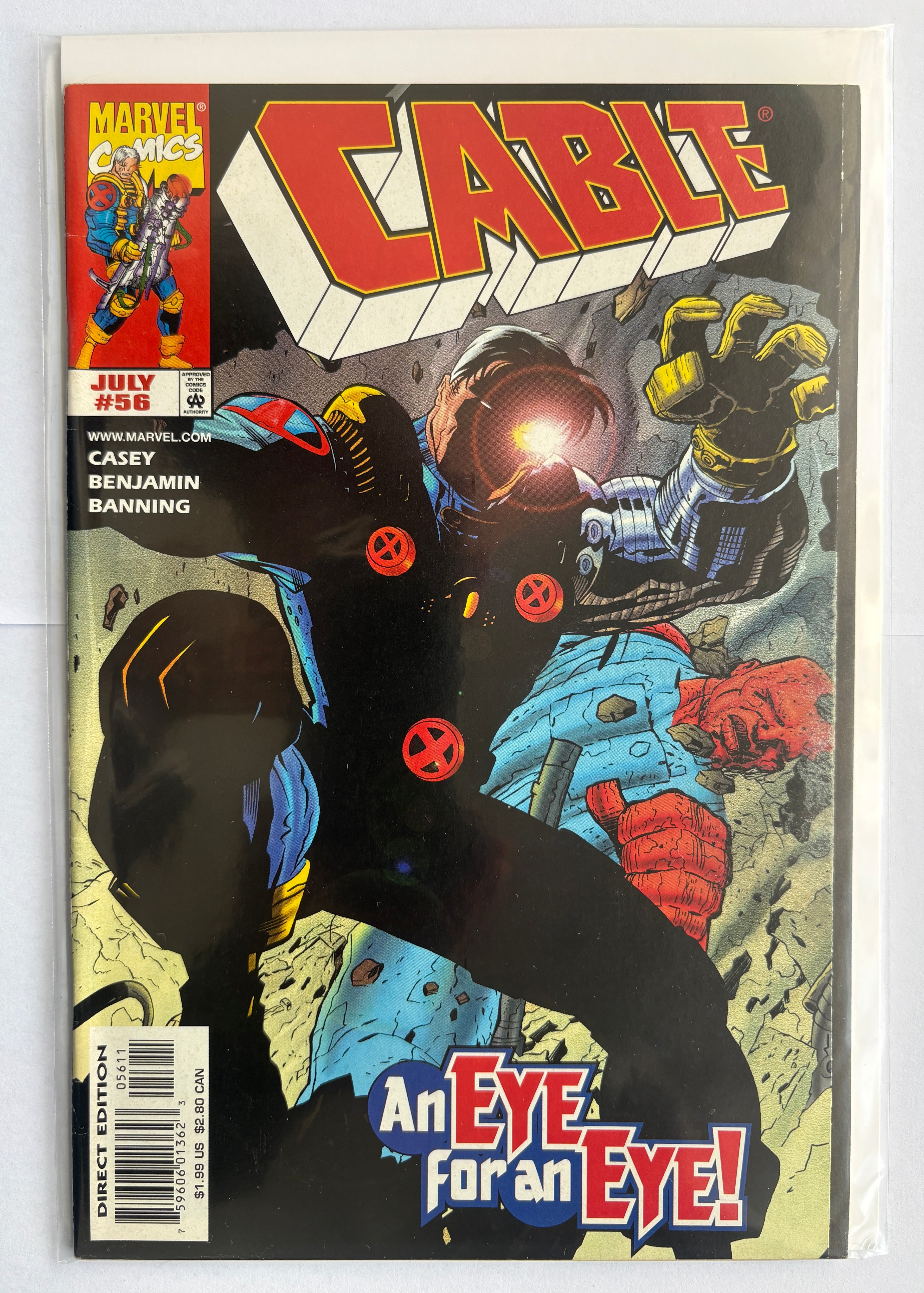 Cable #56 - 1st Printing Marvel Comics July 1998 VF 8.0