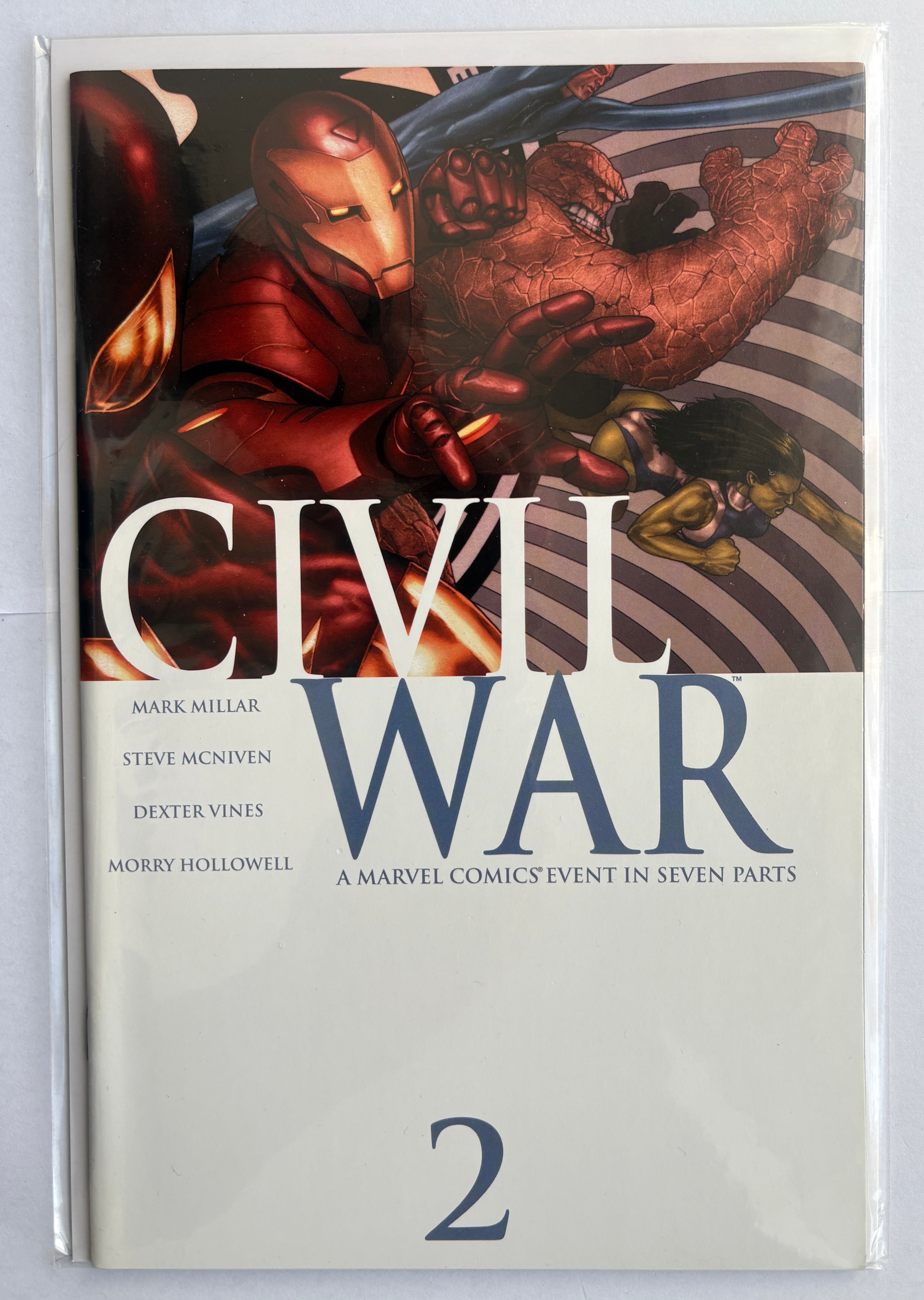 Civil War #2 - 1st Printing - Marvel Comics August 2006 VF+ 8.5