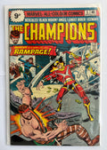 The Champions #5 - UK Variant Marvel Comics April 1976 VG+ 4.5