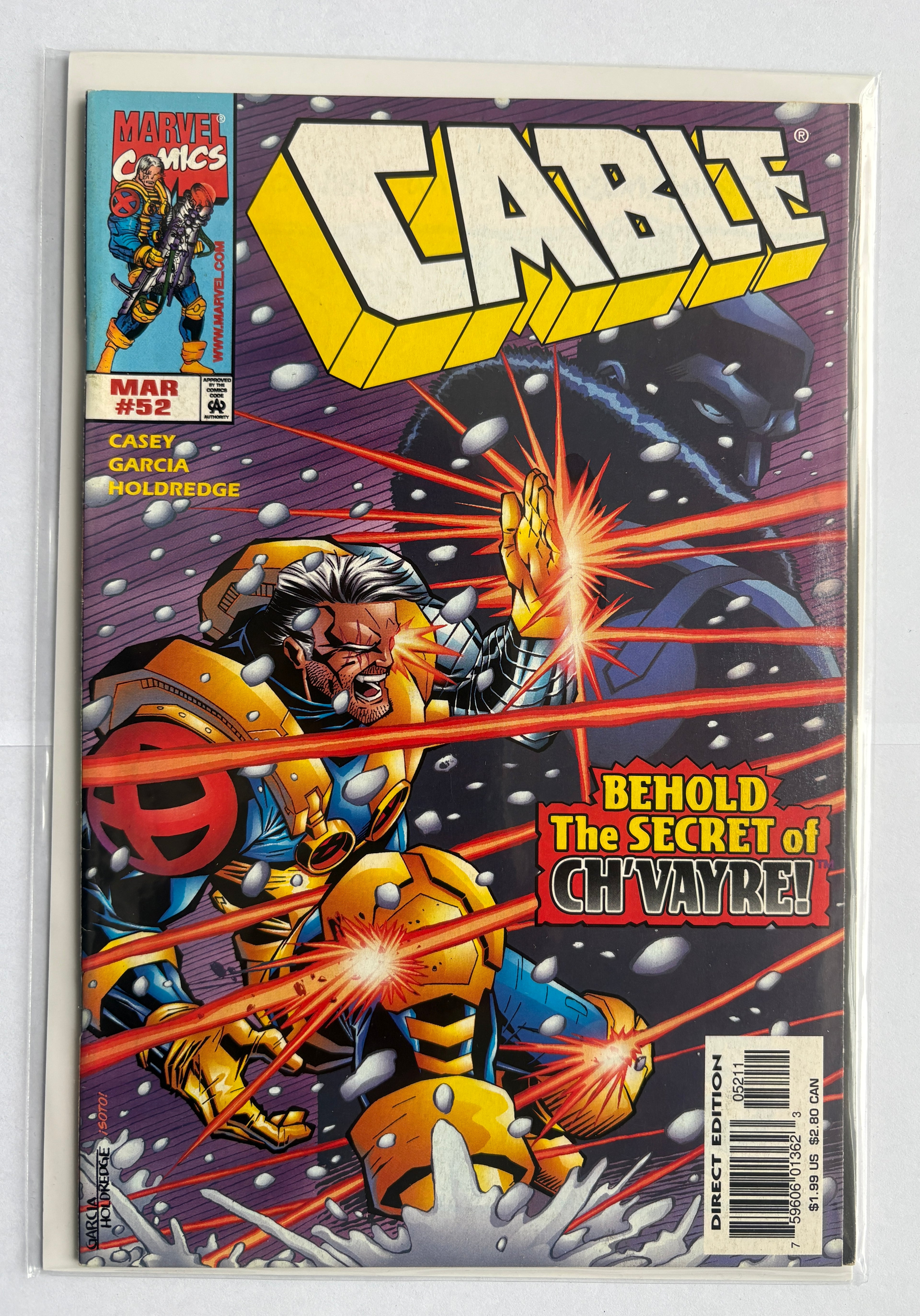 Cable #52 - 1st Printing Marvel Comics March 1998 VF 8.0