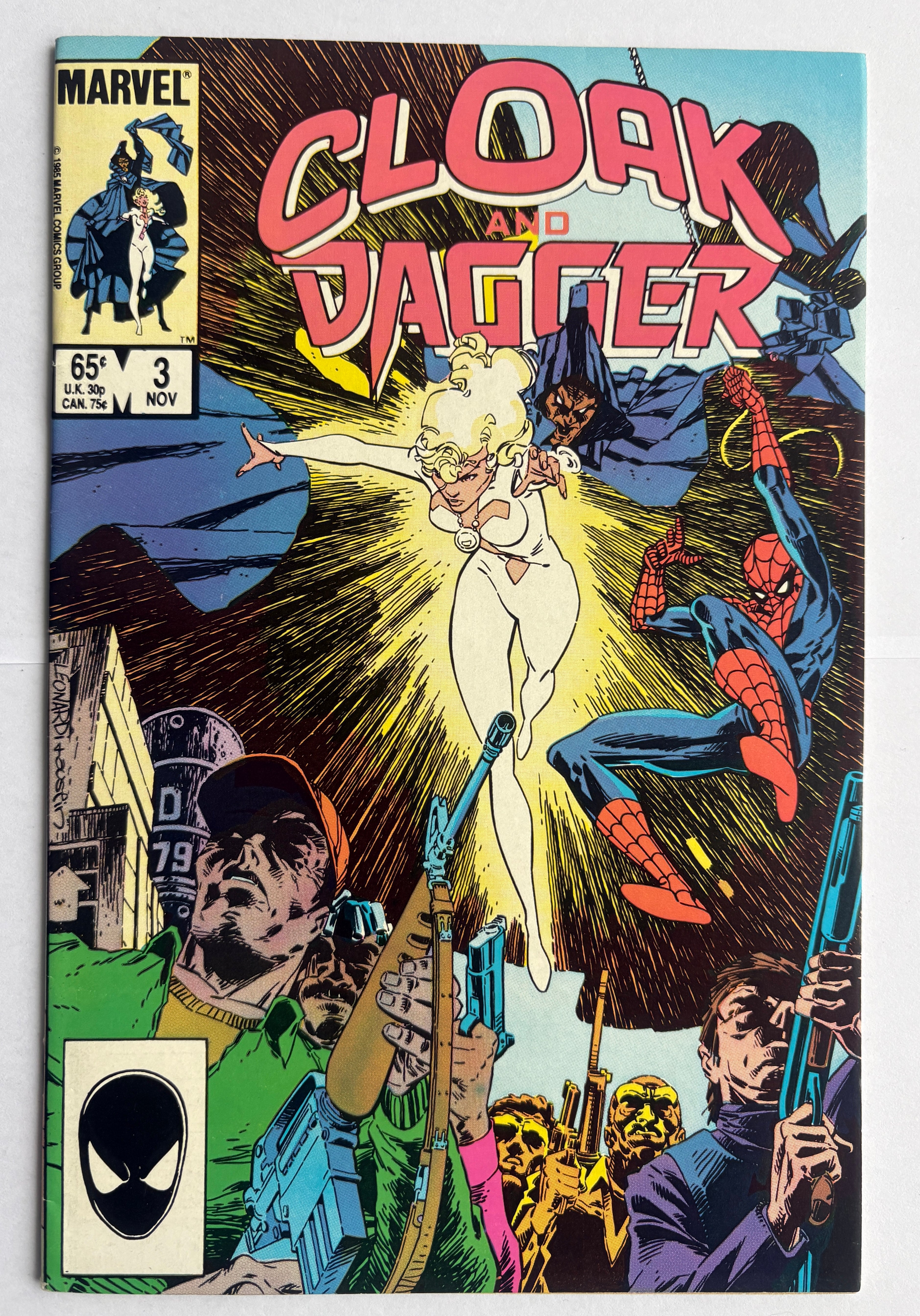 Cloak and Dagger #3 - Marvel Comics - November 1985 F/VF 7.0
