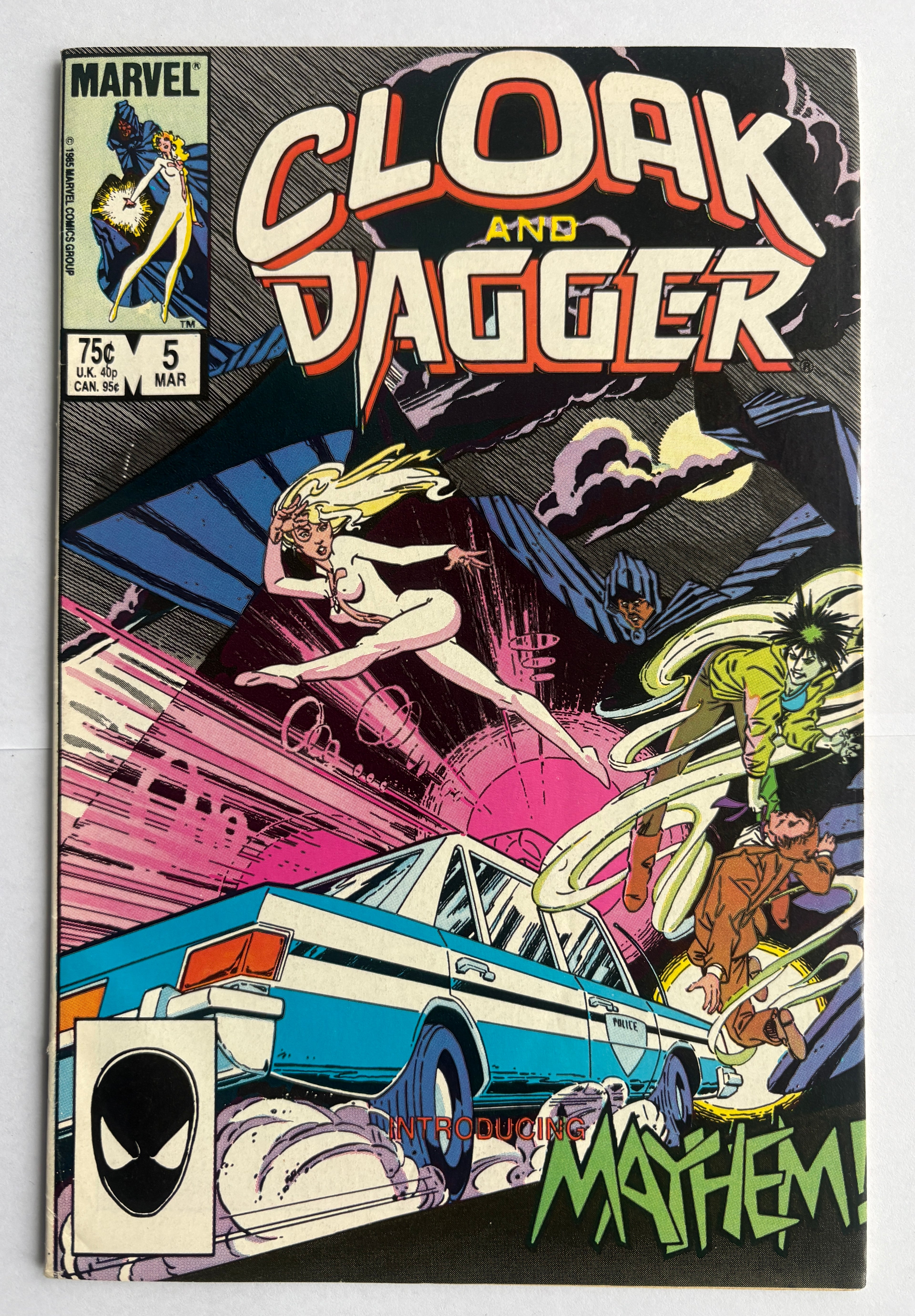 Cloak and Dagger #5 - Marvel Comics - March1986 F/VF 7.0