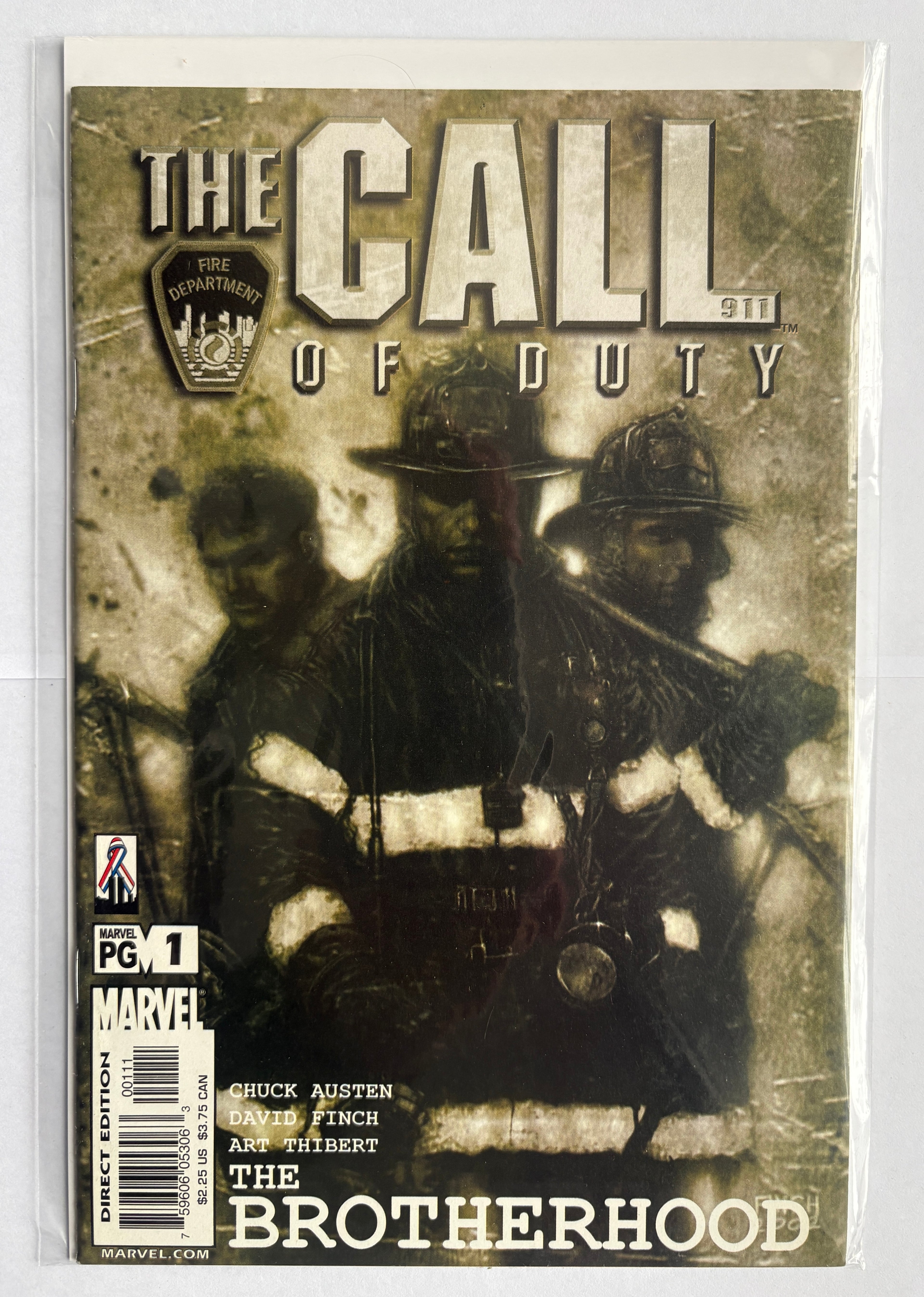 The Call of Duty: The Brotherhood #1 - 1st Printing Marvel August 2001 VF+ 8.5