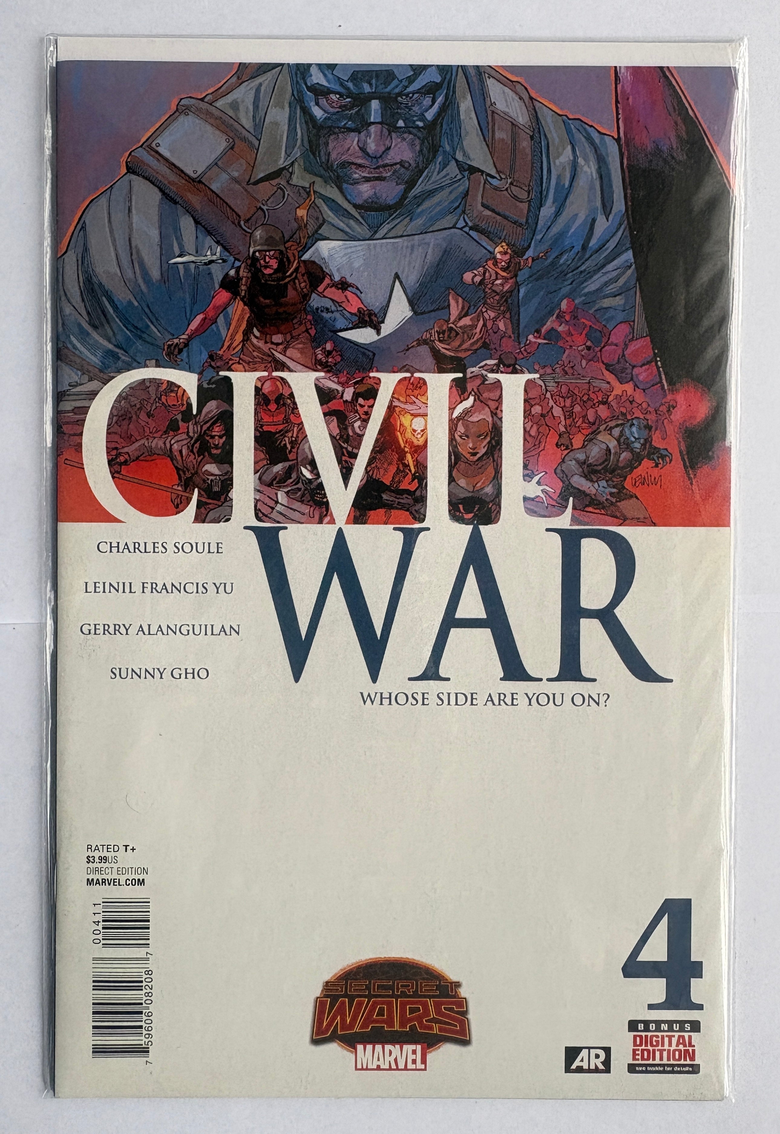 Civil War #4 - 1st Printing - Marvel Comics November 2015 VF 8.0