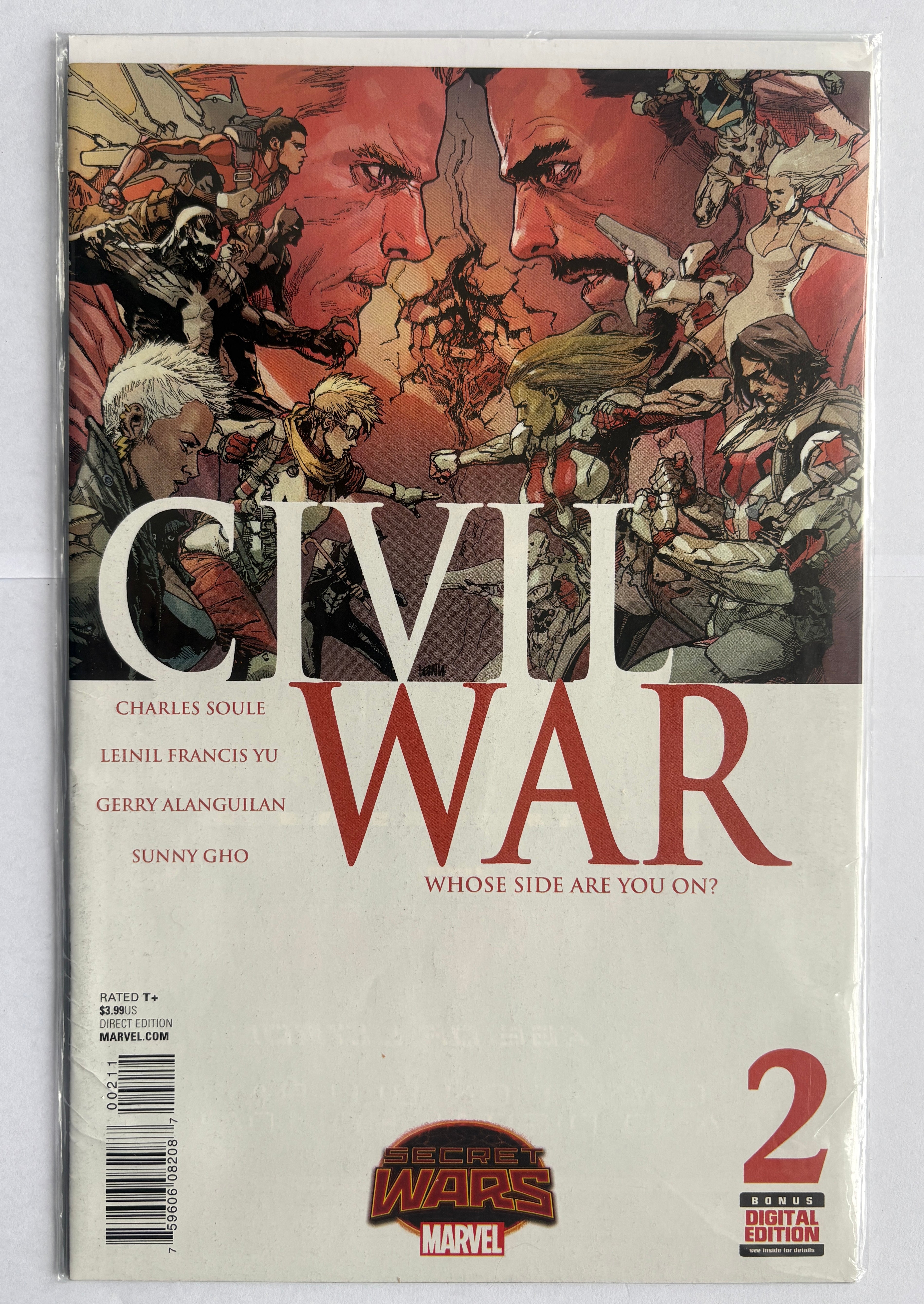 Civil War #2 - 1st Printing - Marvel Comics October 2015 VF 8.0