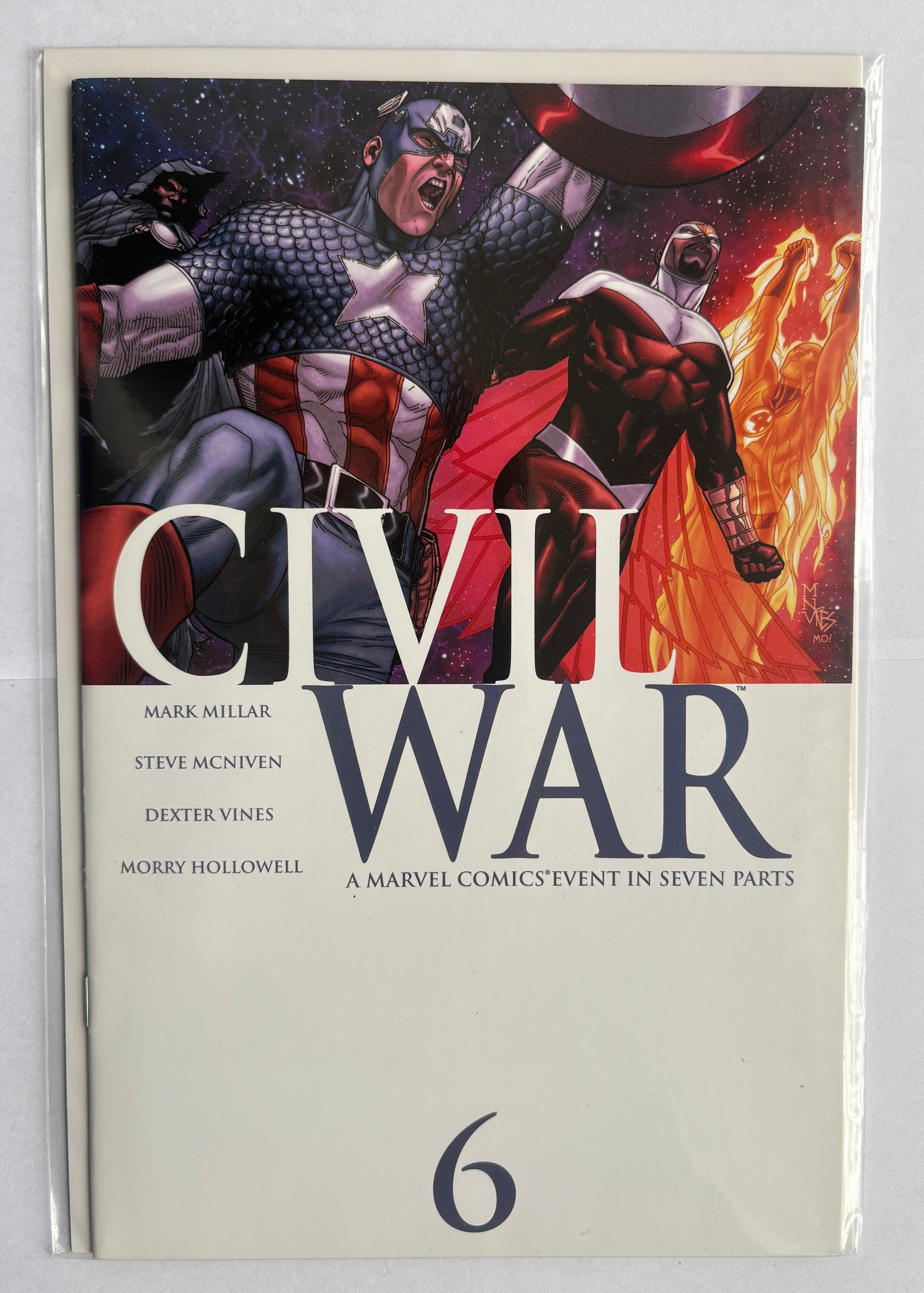 Civil War #6 - 1st Printing Marvel Comics December 2006 VF/NM 9.0