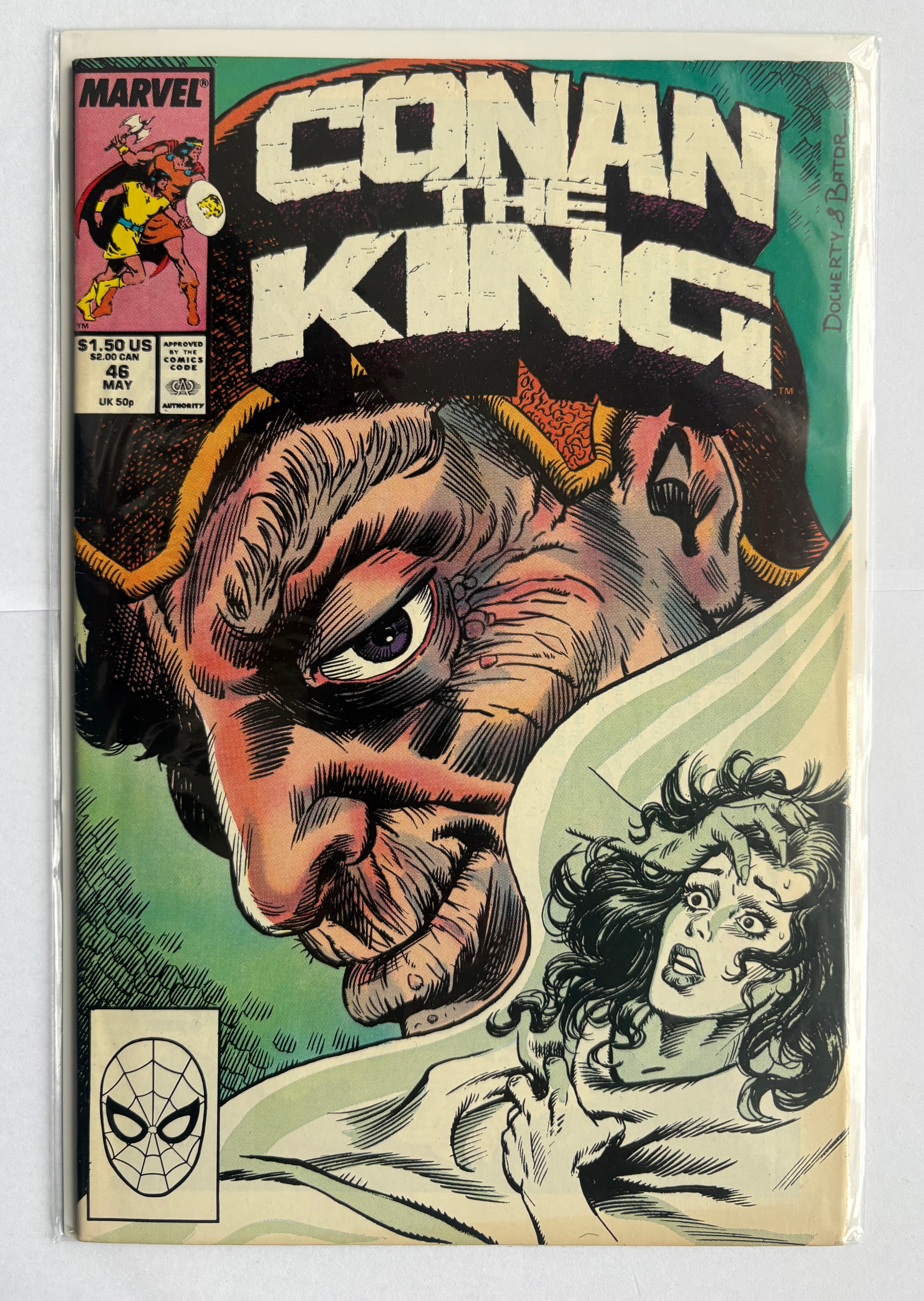 Conan the King #46 - Marvel Comics May 1988 F/VF 7.0