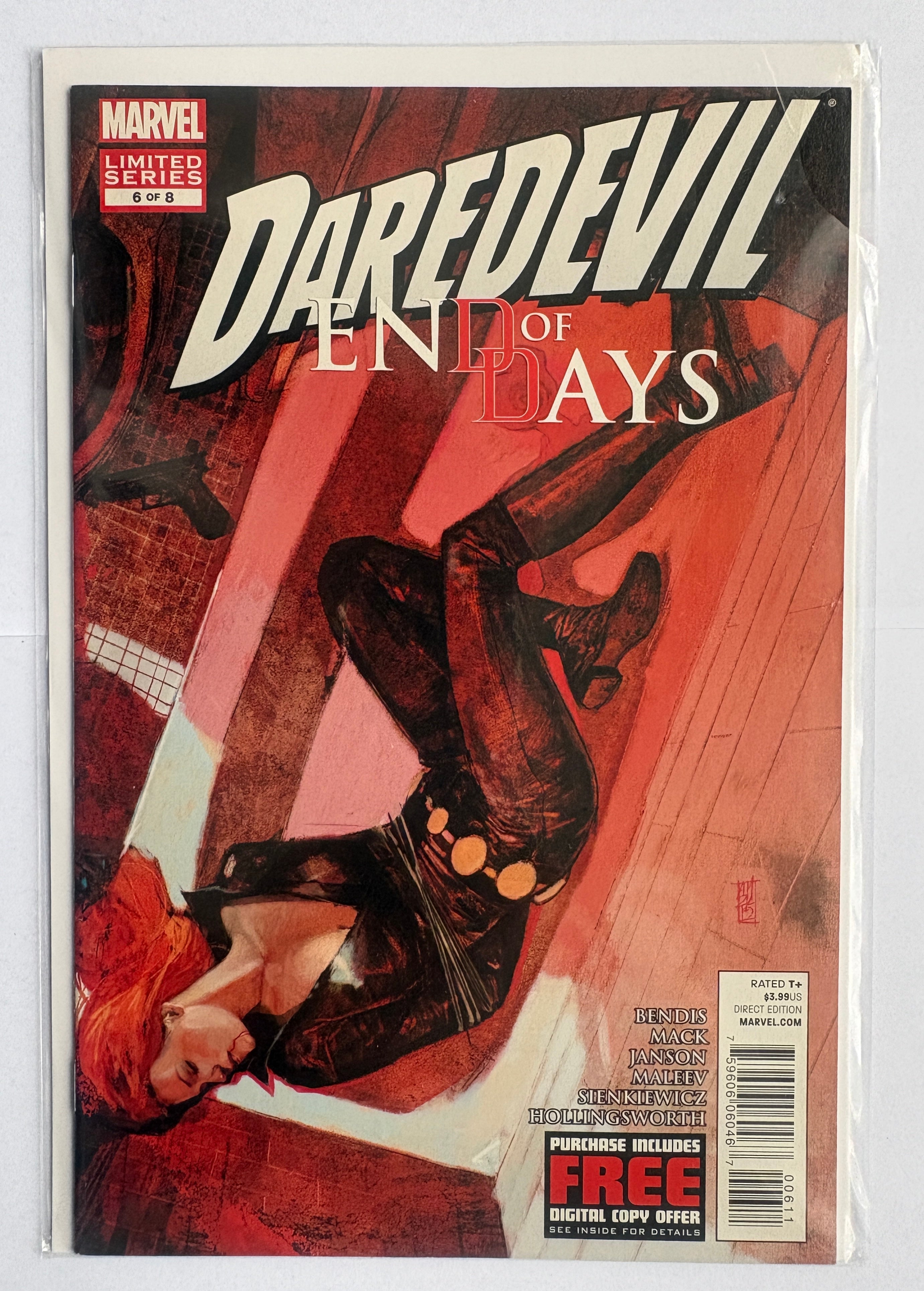 Daredevil: End of Days #6 (6 of 8) Marvel Comics - March 2013 VF 8.0