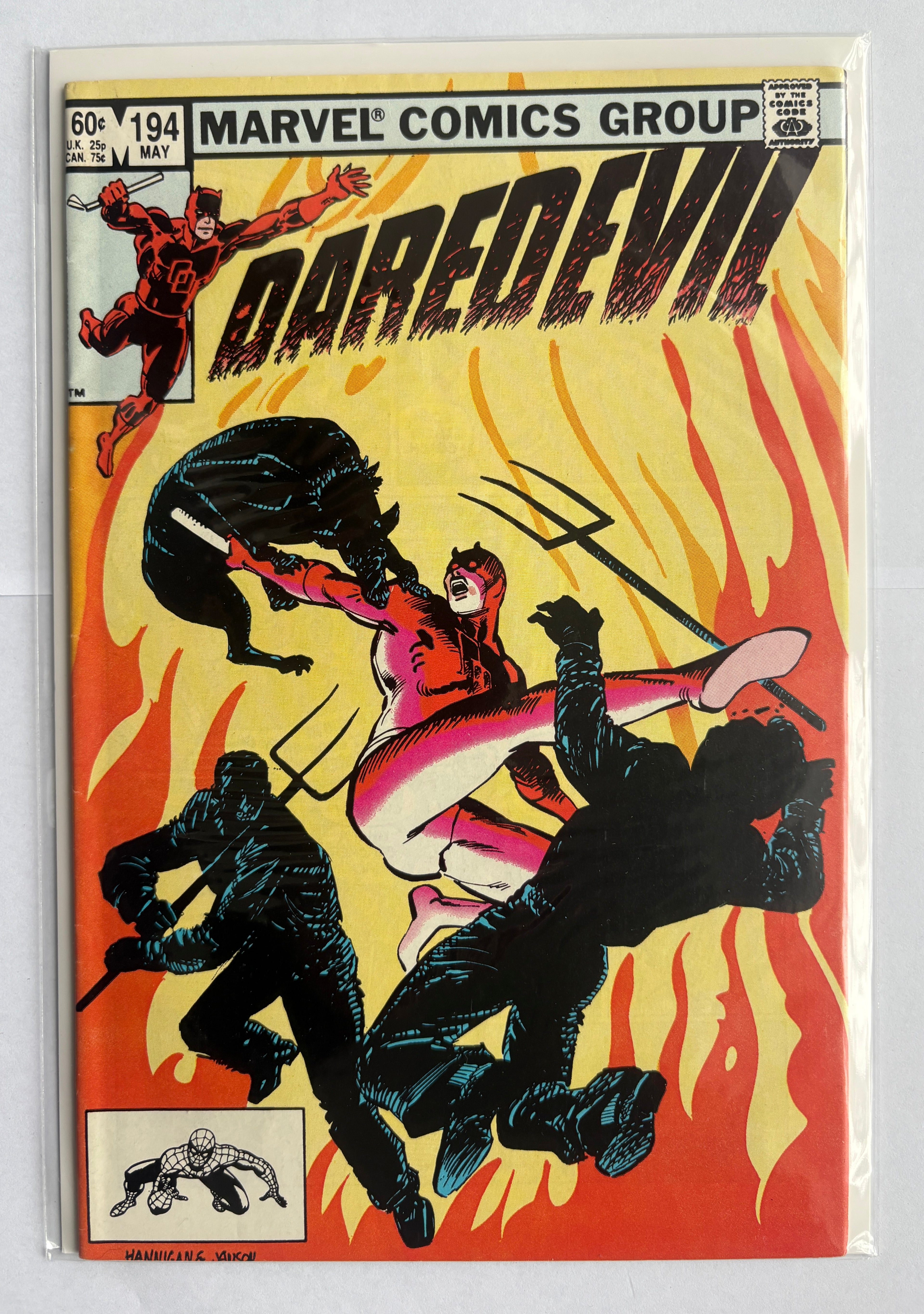 Daredevil #194 - Marvel Comics May 1983 F/VF 7.0