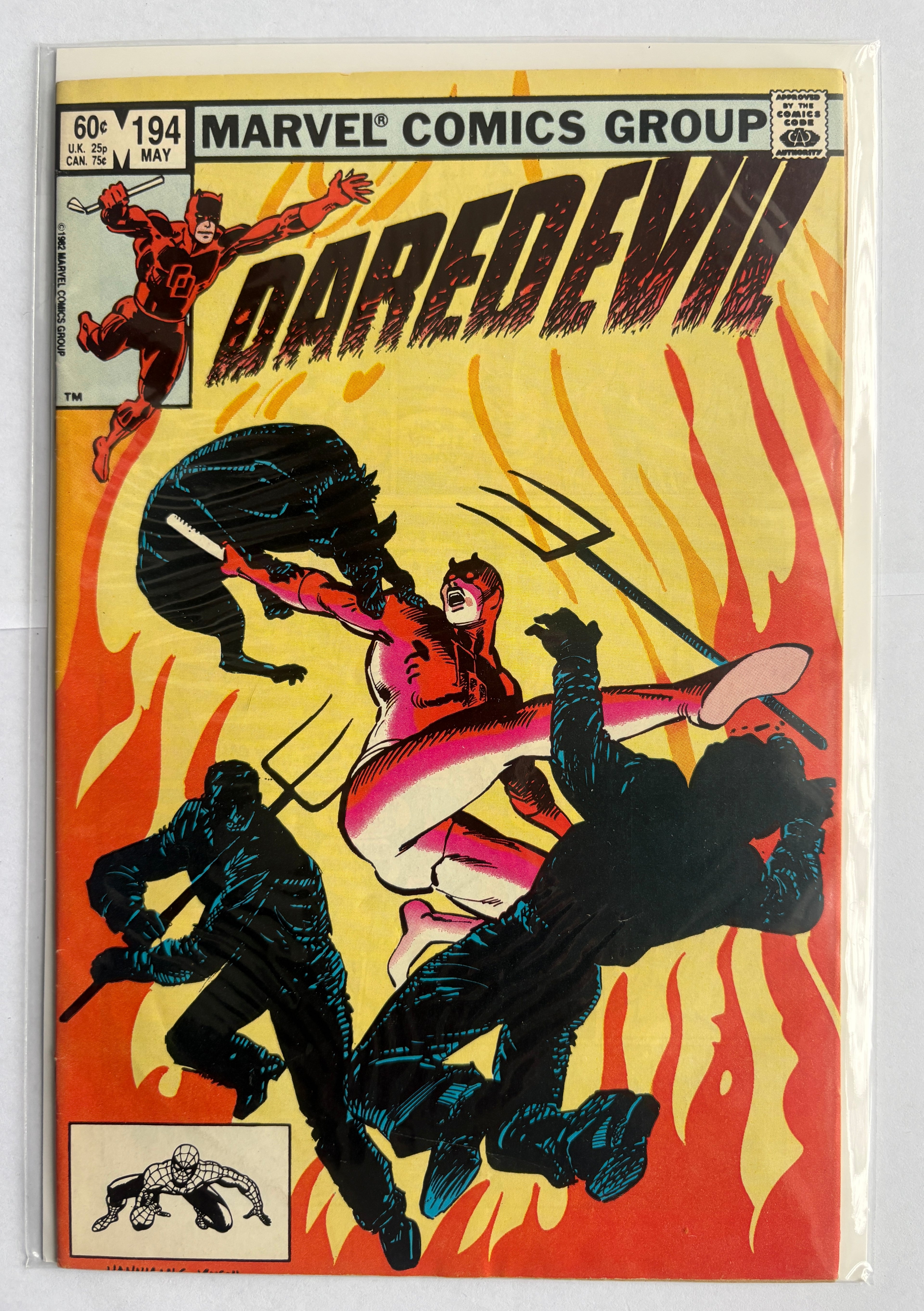 Daredevil #194 - Marvel Comics May 1983 VG+ 4.5