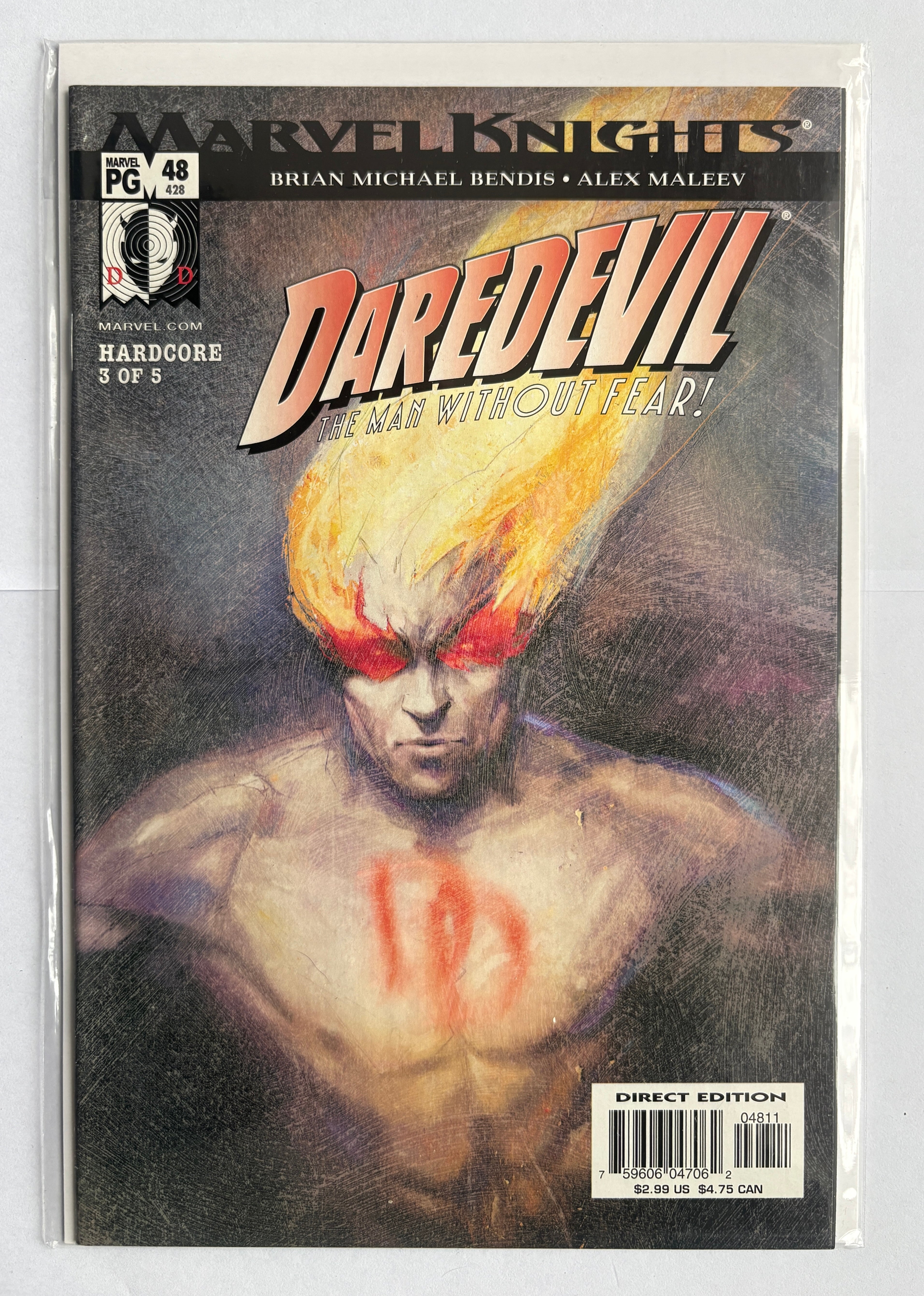 Daredevil #48 - Marvel Knights 1st Printing Marvel Comics August 2003 VF/NM 9.0