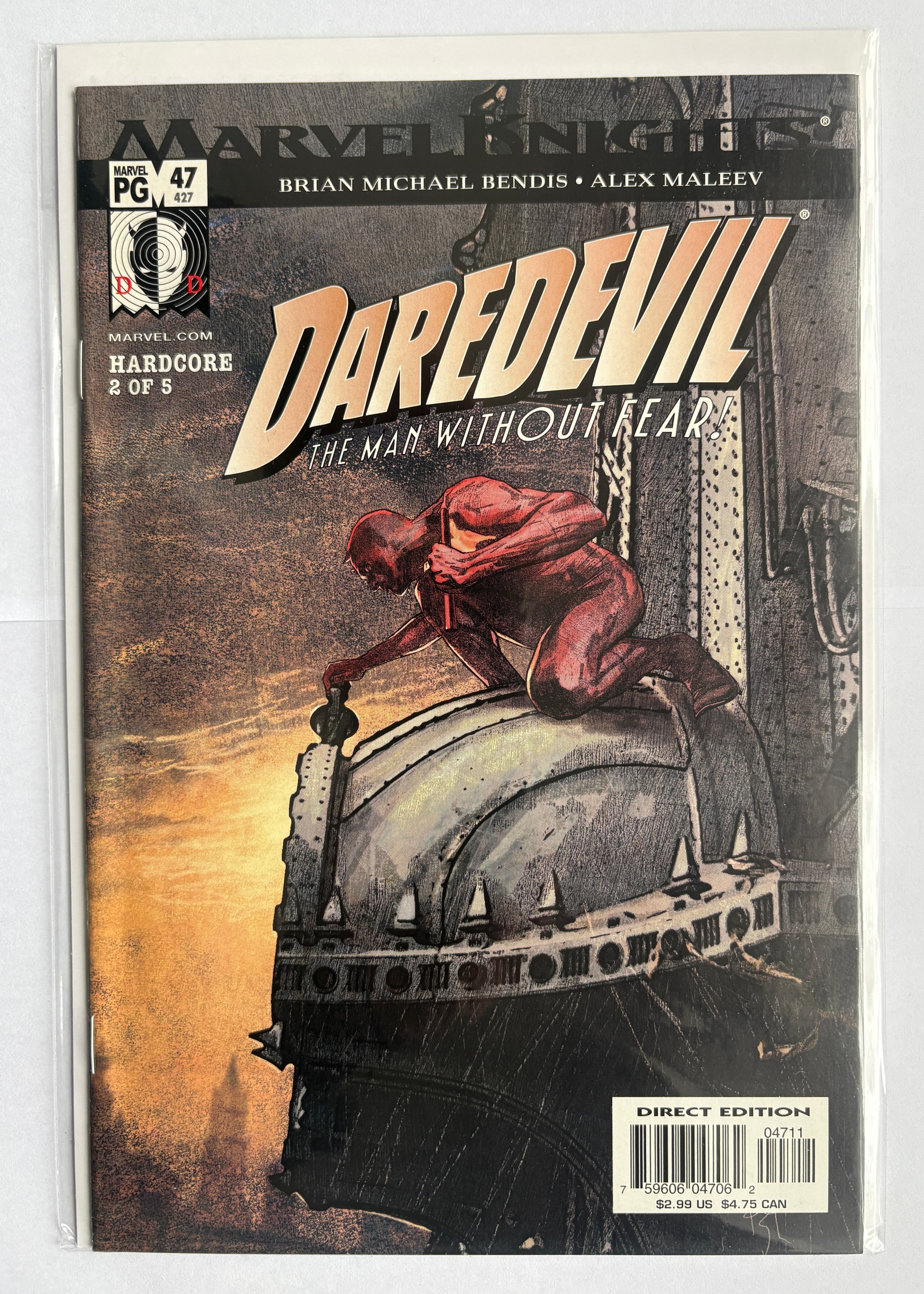 Daredevil #47 - Marvel Knights 1st Printing Marvel Comics July 2003 VF+ 8.5