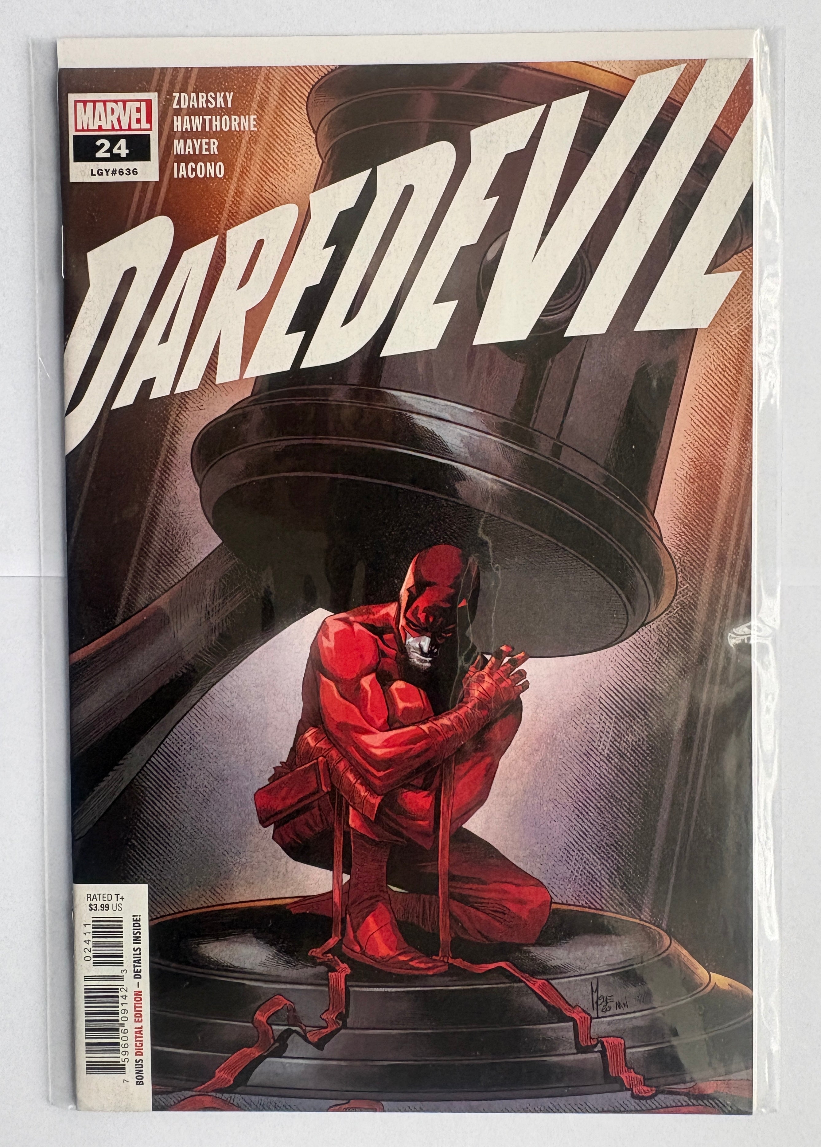 Daredevil #24 - 1st Printing Marvel Comics January 2021 NM- 9.2