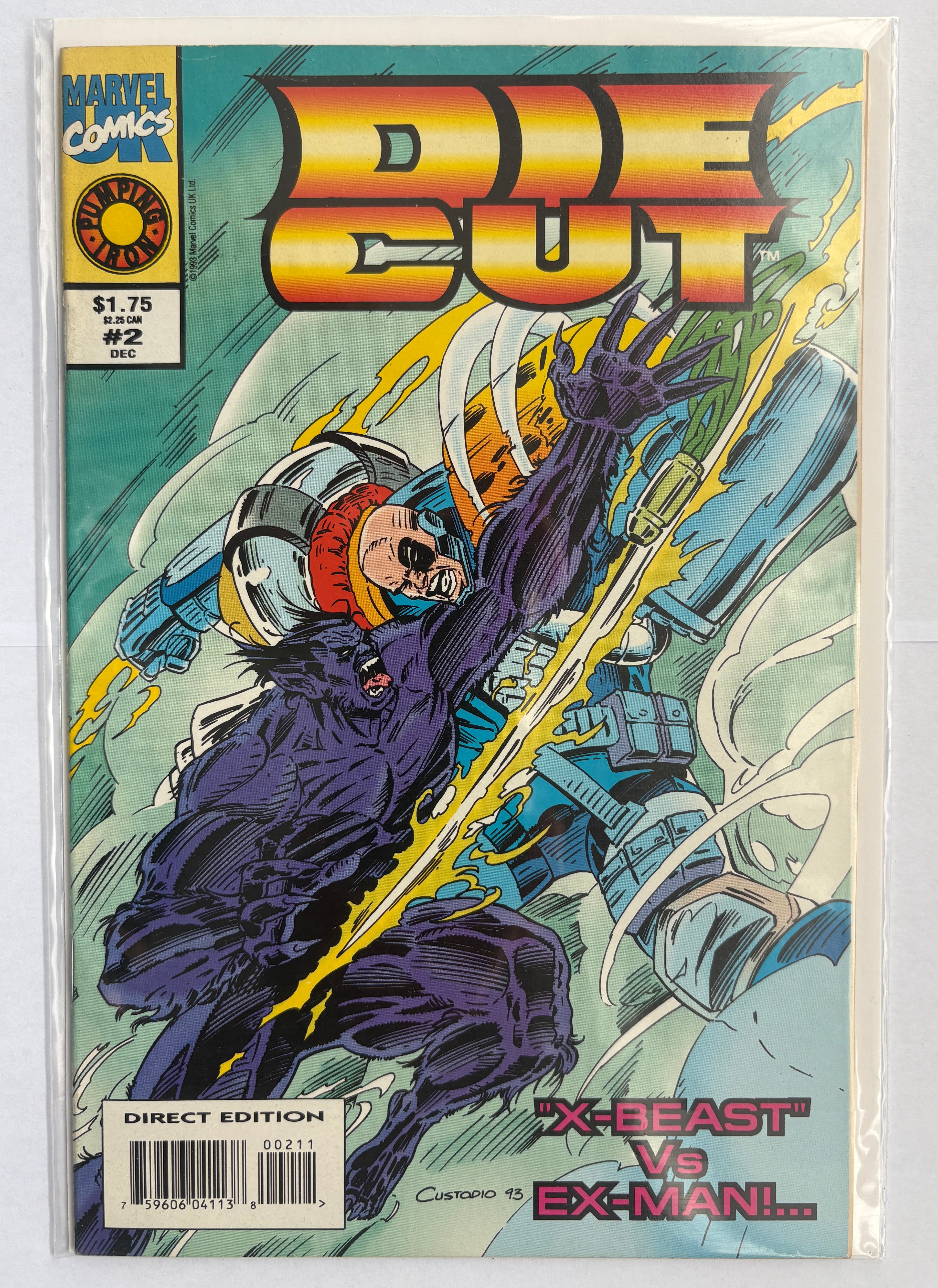 Die Cut #2 - 1st Printing Marvel Comics December 1993 VF- 7.5
