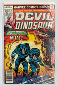 DEVIL DINOSAUR #6 - The Fall! - Marvel Comics September 1978 VF- 7.5