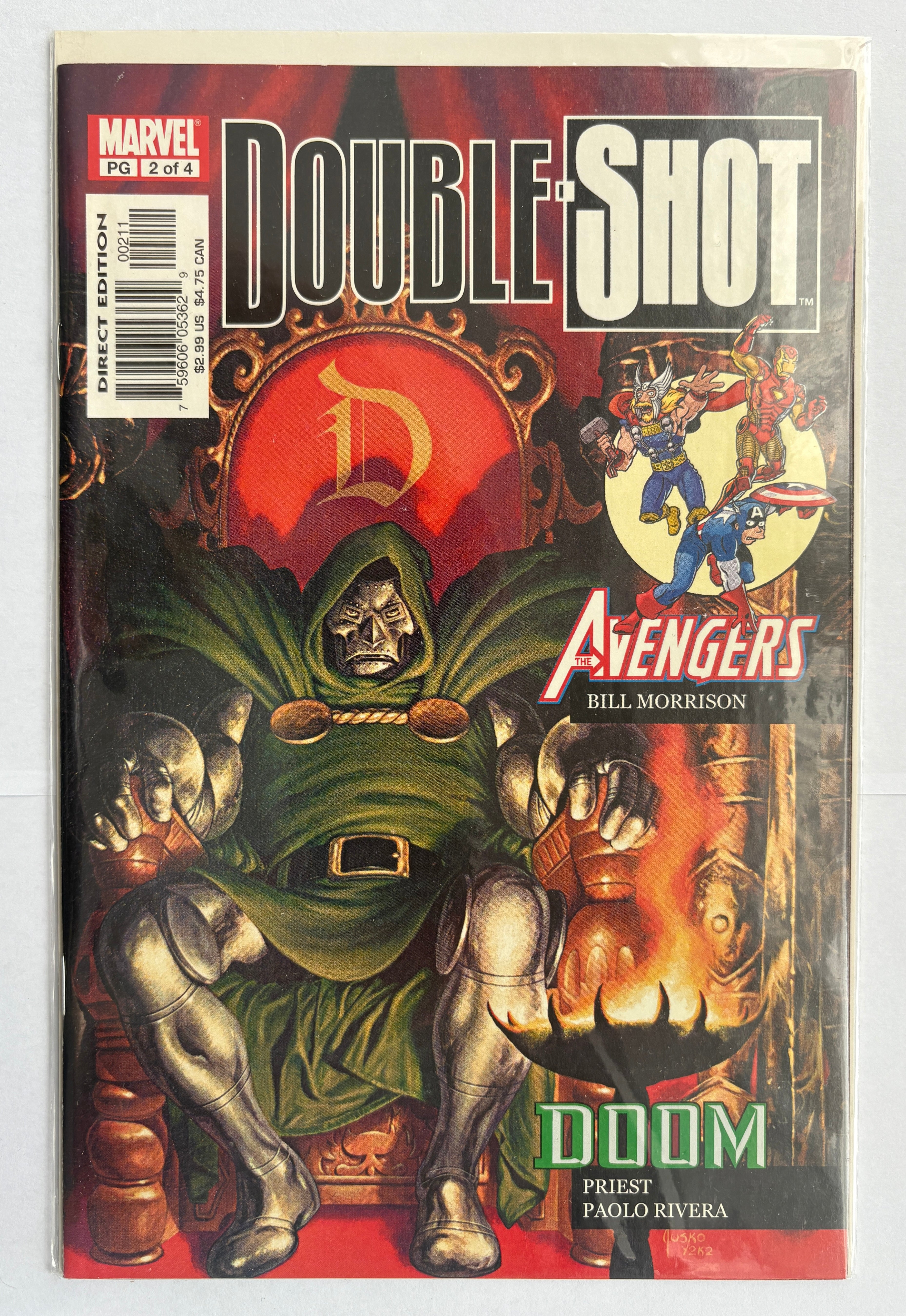 Marvel Double-Shot #2 (2 of 4) 1st Printing Marvel February 2003 VF 8.0