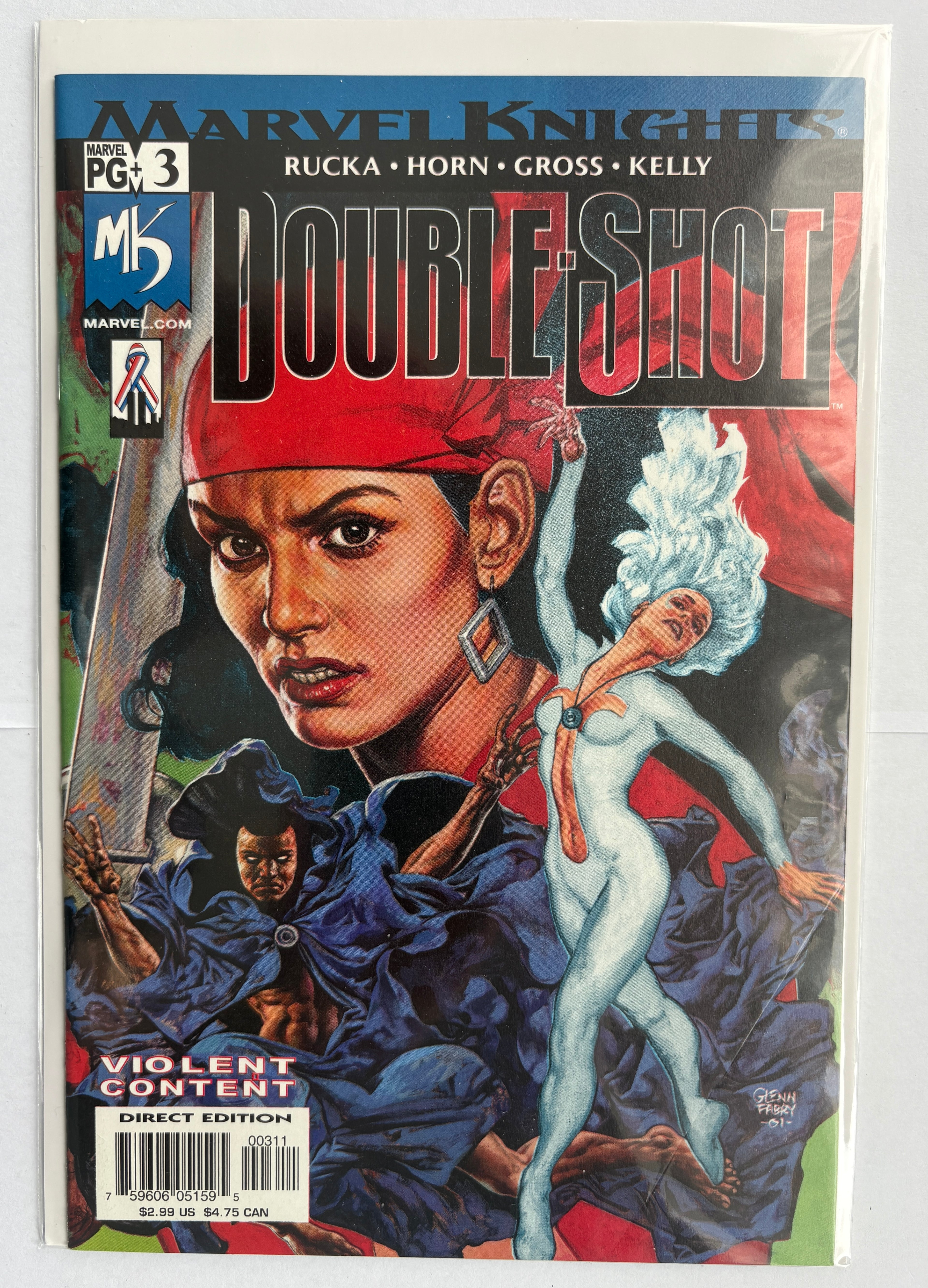 Marvel Knights Double-Shot #3 - 1st Printing Marvel Comics August 2002 VF/NM 9.0