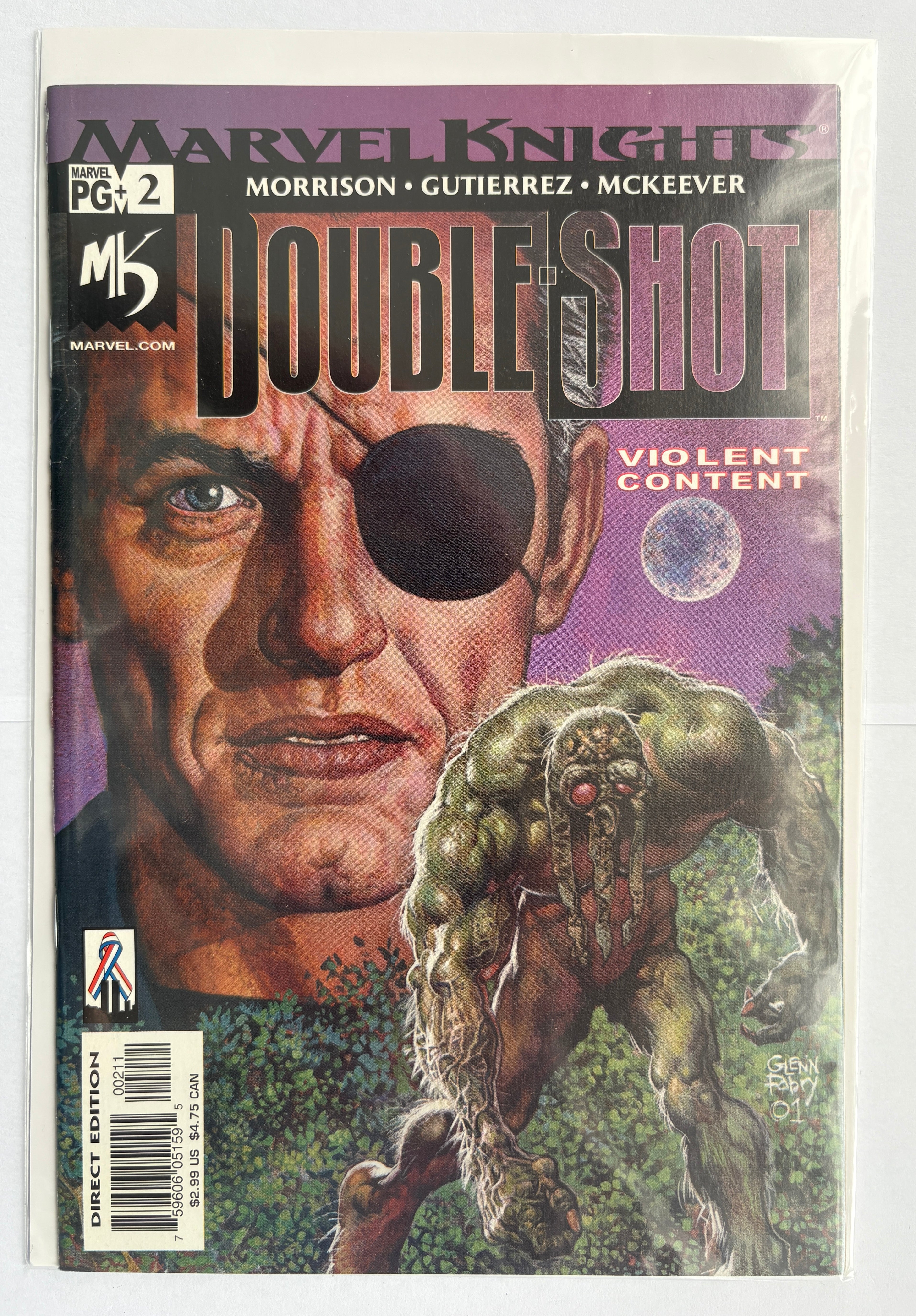 Marvel Knights Double-Shot #2 - 1st Printing Marvel Comics July 2002 VF/NM 9.0