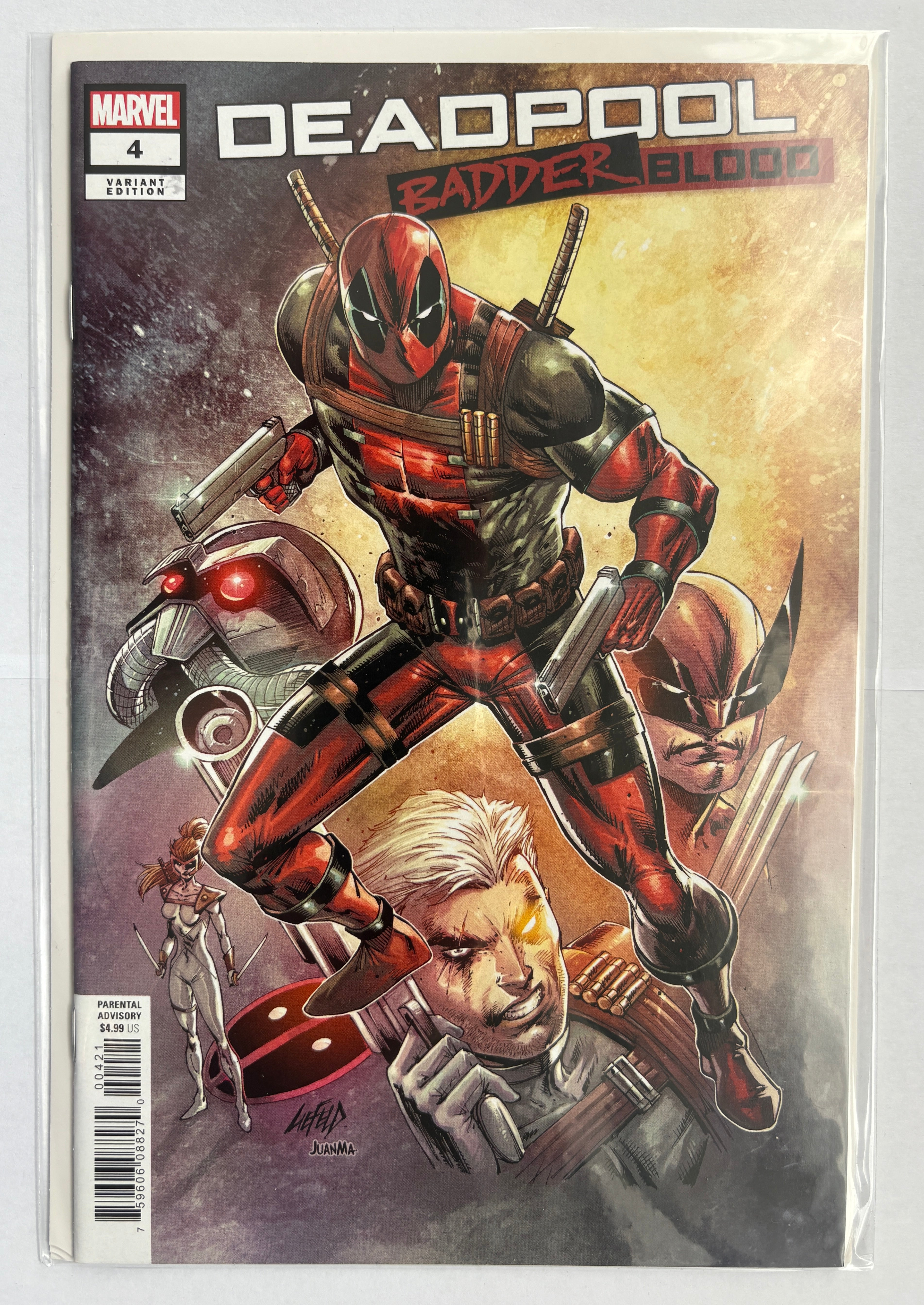Deadpool: Badder Blood #4 - 1st Printing Variant Marvel November 2023 VF/NM 9.0