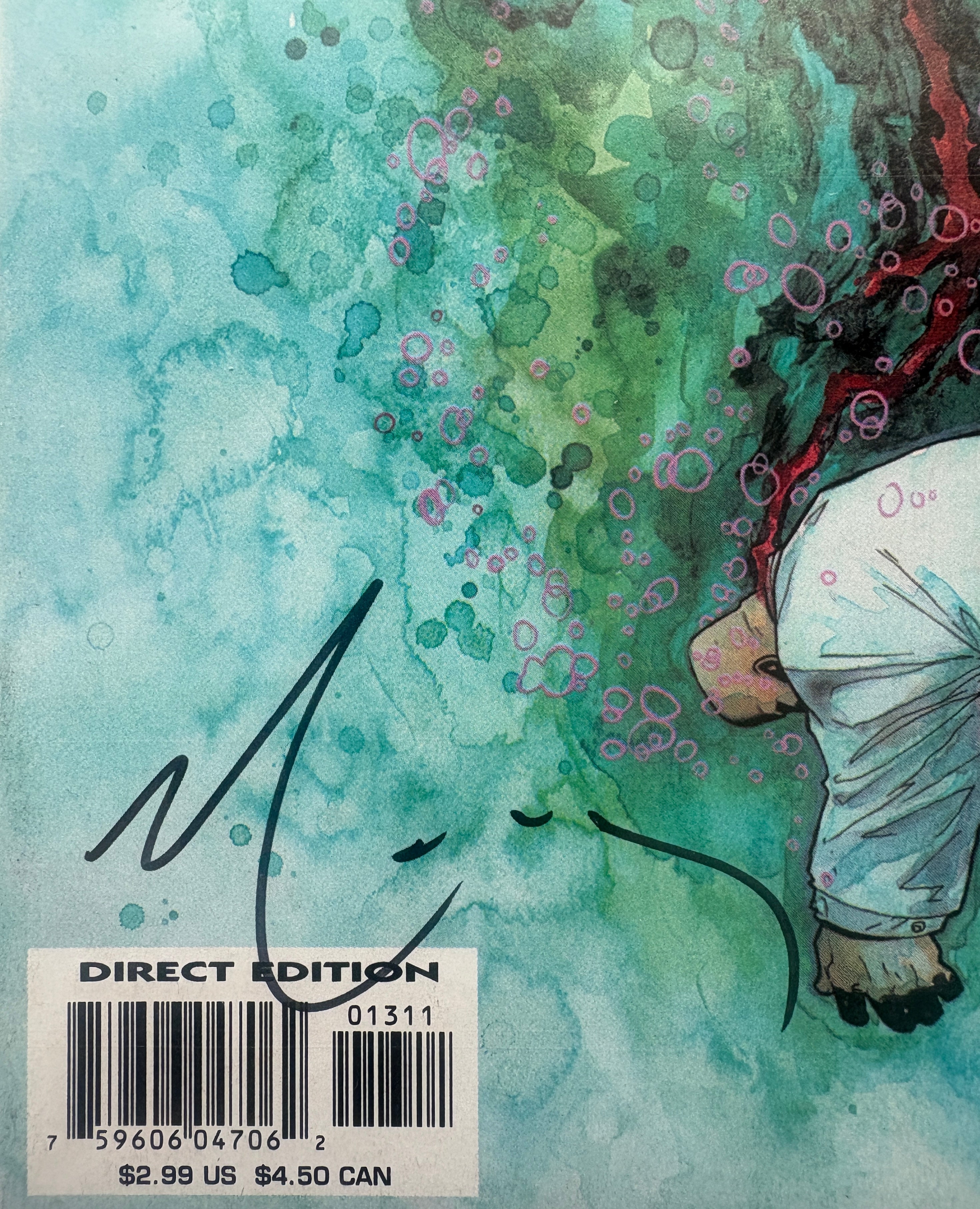 Daredevil #13 - 1st Printing - Signed by David Mack - October 2000 VF/NM 9.0