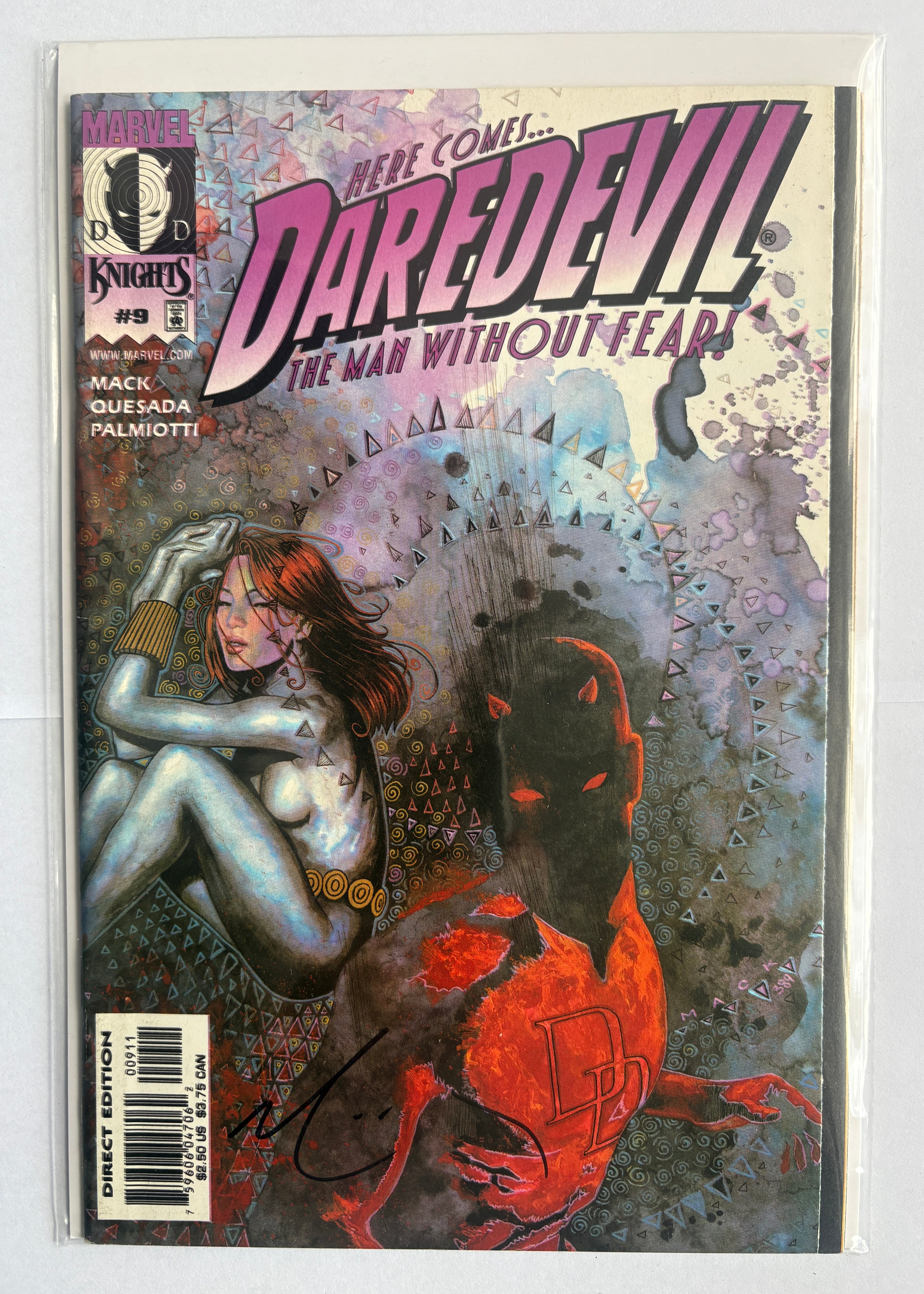 Daredevil #9 - 1st app Echo - Signed by David Mack - December 1999 VF/NM 9.0