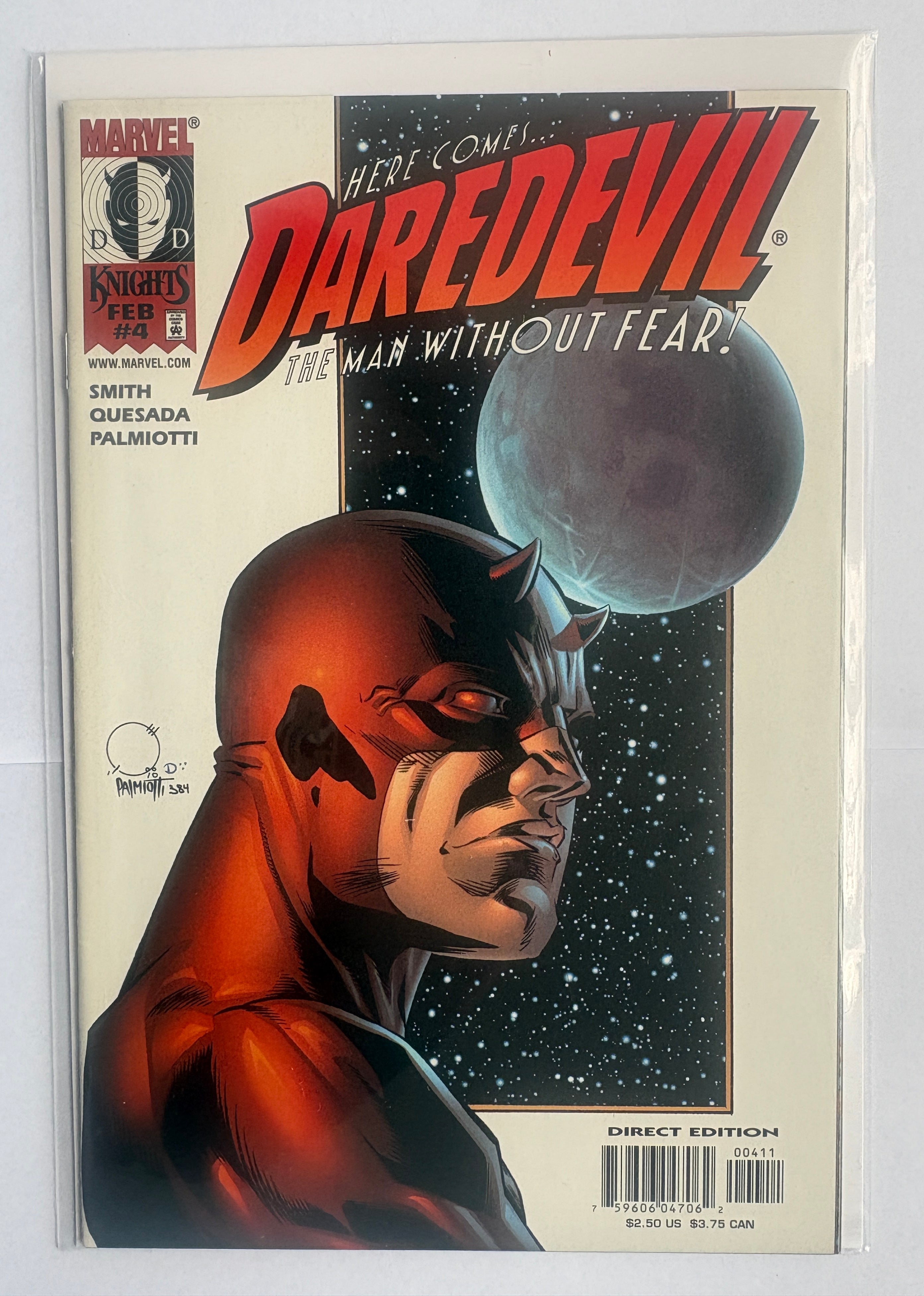 Daredevil #4 - 1st Printing Marvel Comics February 1999 VF/NM 9.0