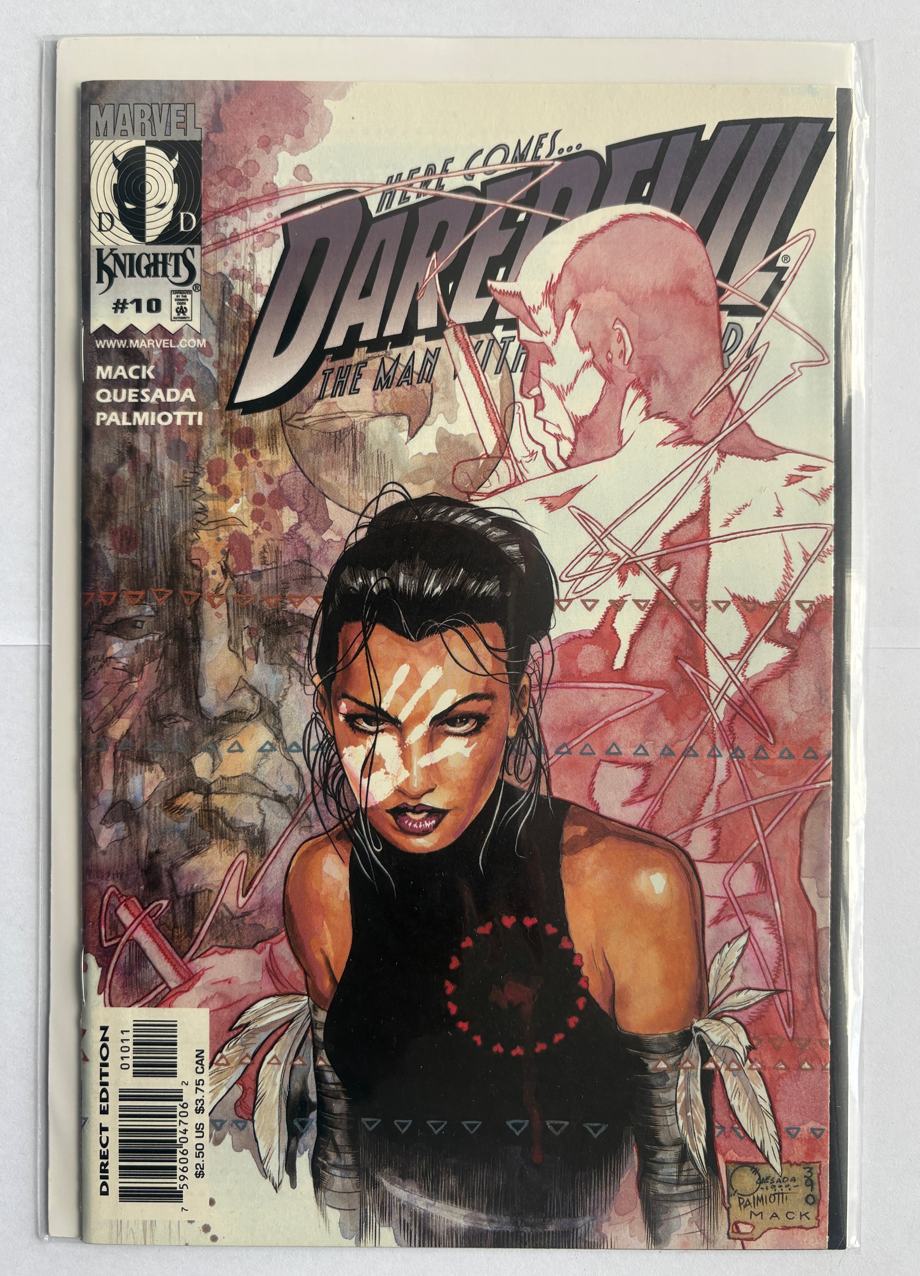 Daredevil #10 - 1st Cover app Echo (2nd app) Marvel Comics - March 2000 VF+ 8.5