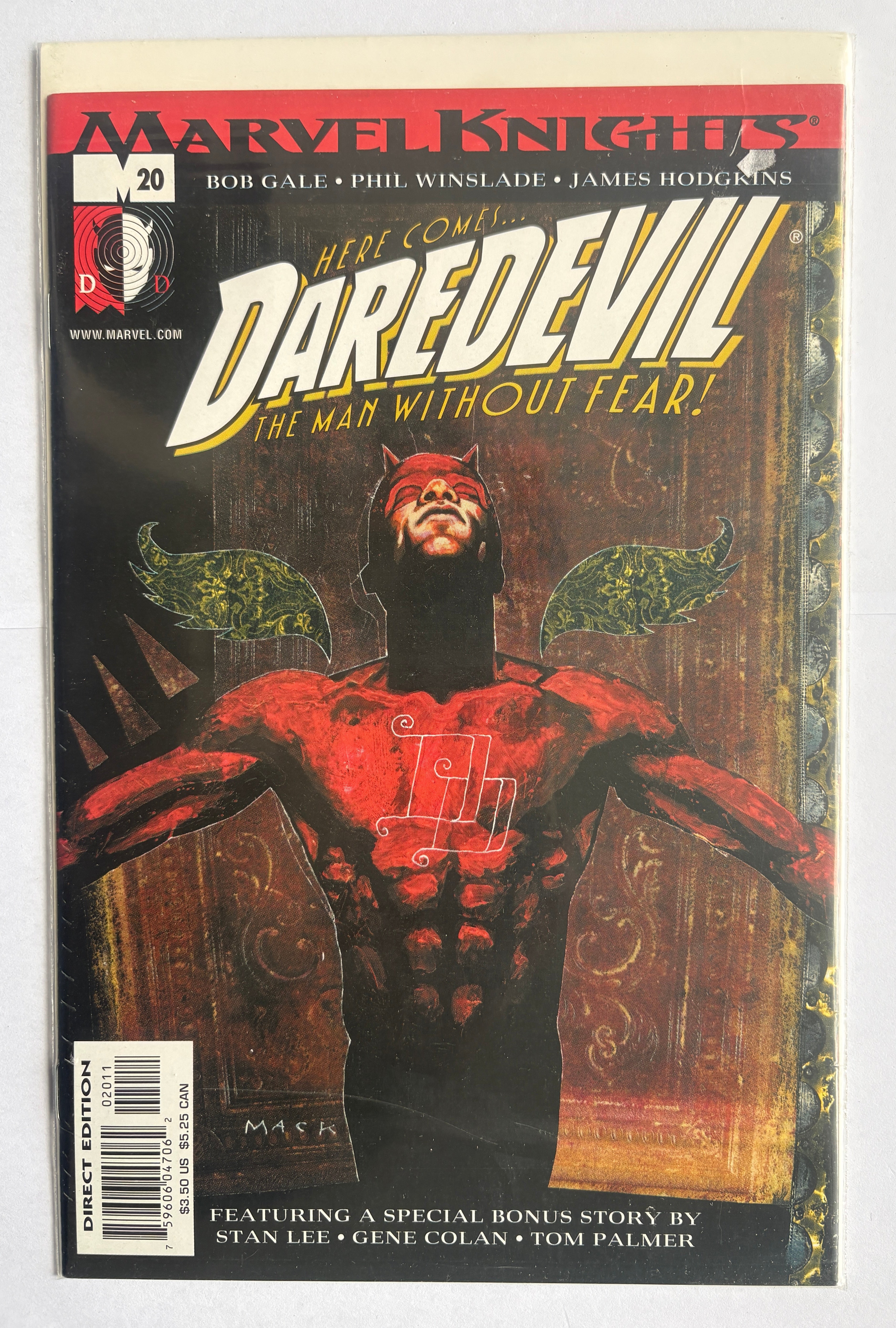 Daredevil #20 1st Printing Marvel Knights Marvel Comics September 2001 VF+ 8.5