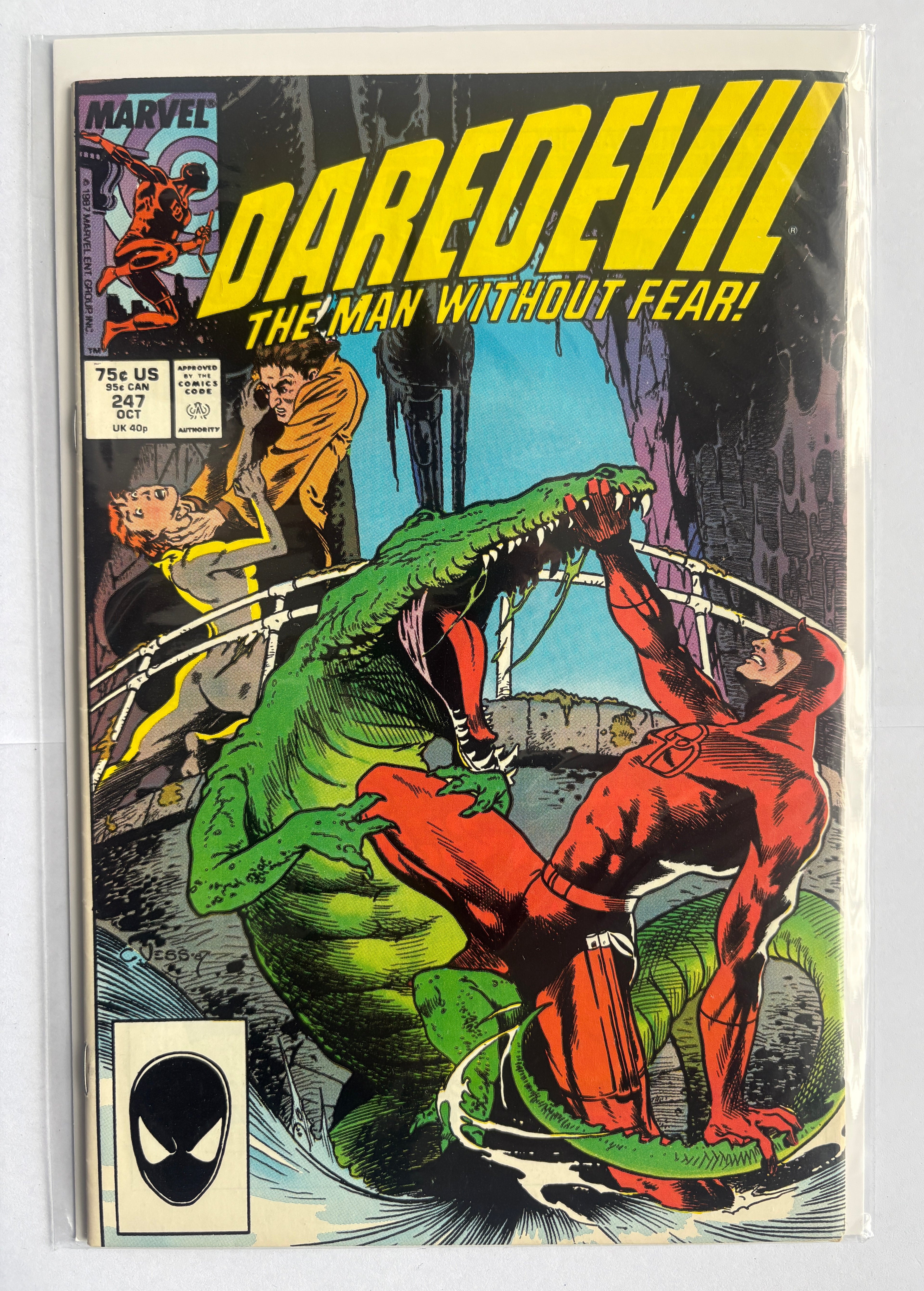 Daredevil #247 - Marvel Comics October 1987 VF- 7.5