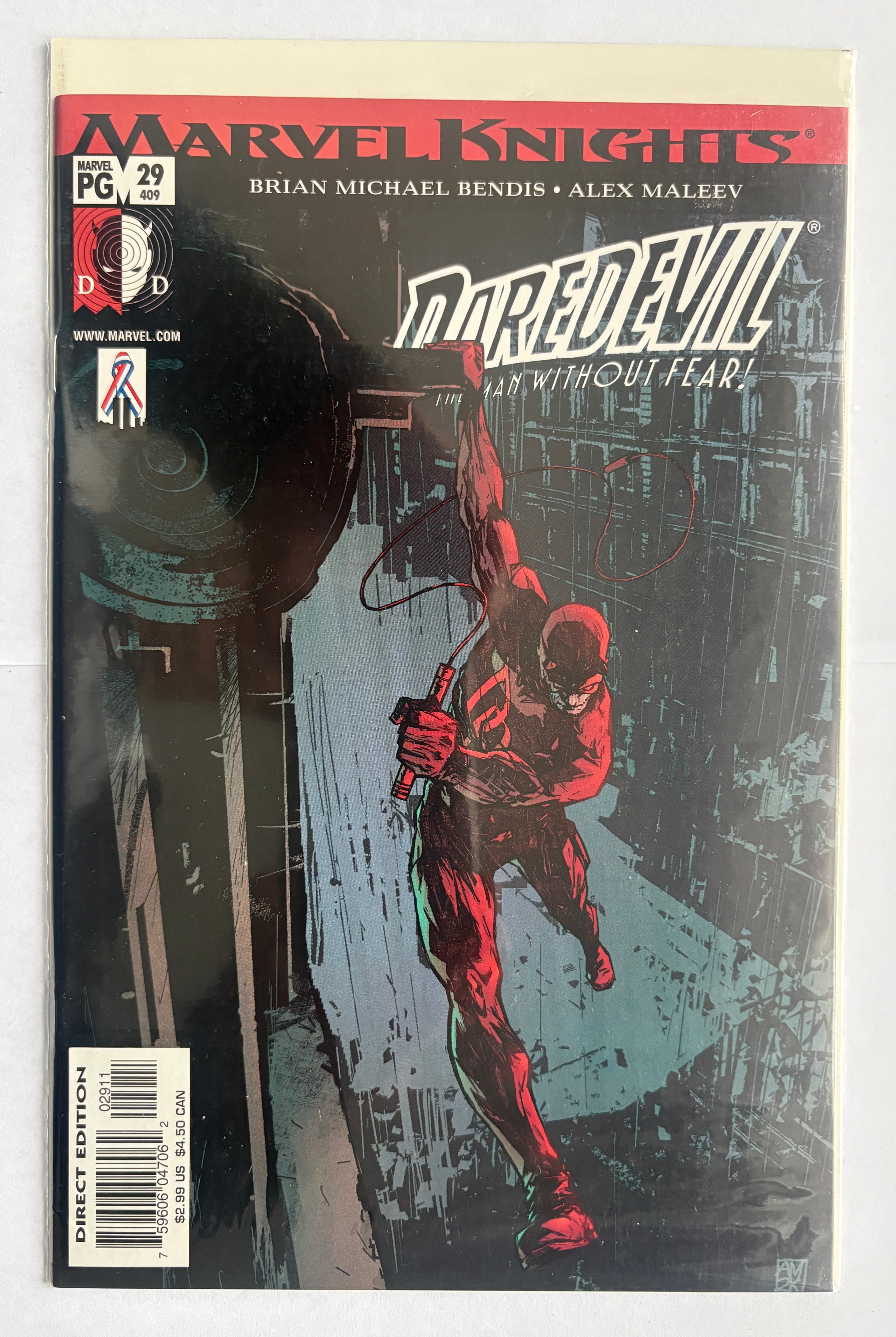 Daredevil #29 - 1st Printing Marvel Knights - Marvel Comics March 2002 VF/NM 9.0