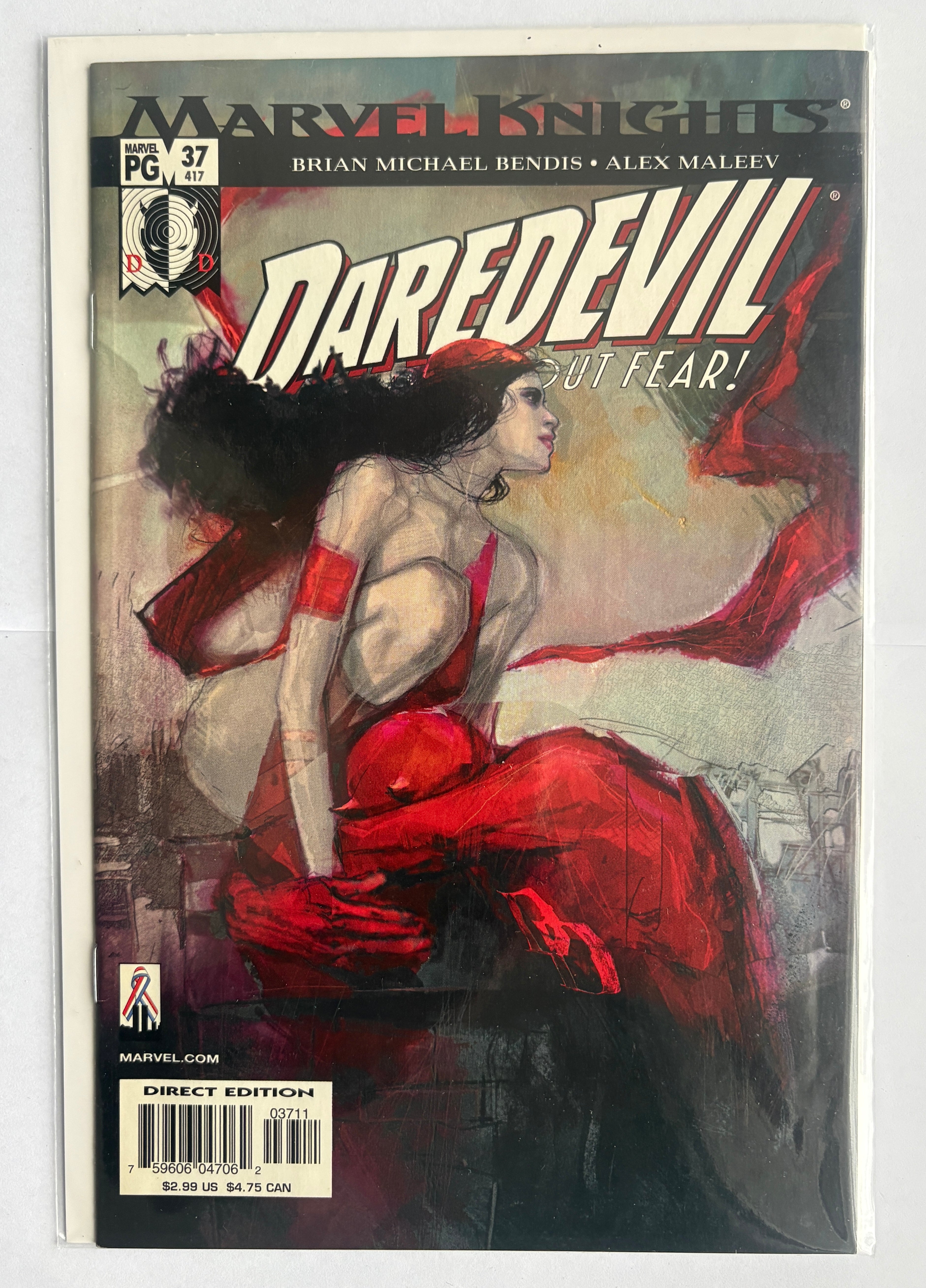 Daredevil #37 1st Printing Marvel Knights Marvel Comics November 2002 VF+ 8.5