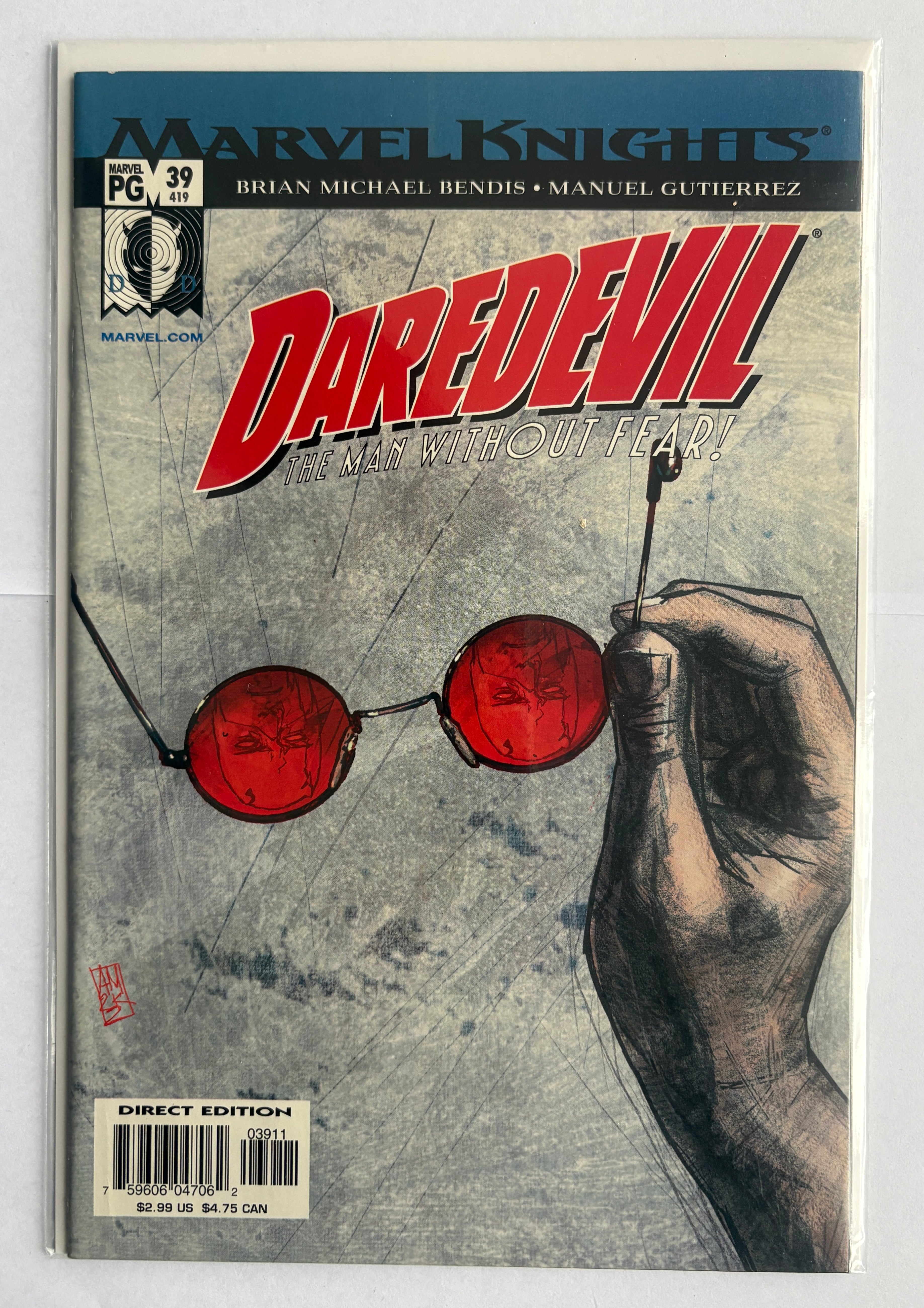 Daredevil #39 1st Printing Marvel Knights Marvel Comics January 2003 VF/NM 9.0