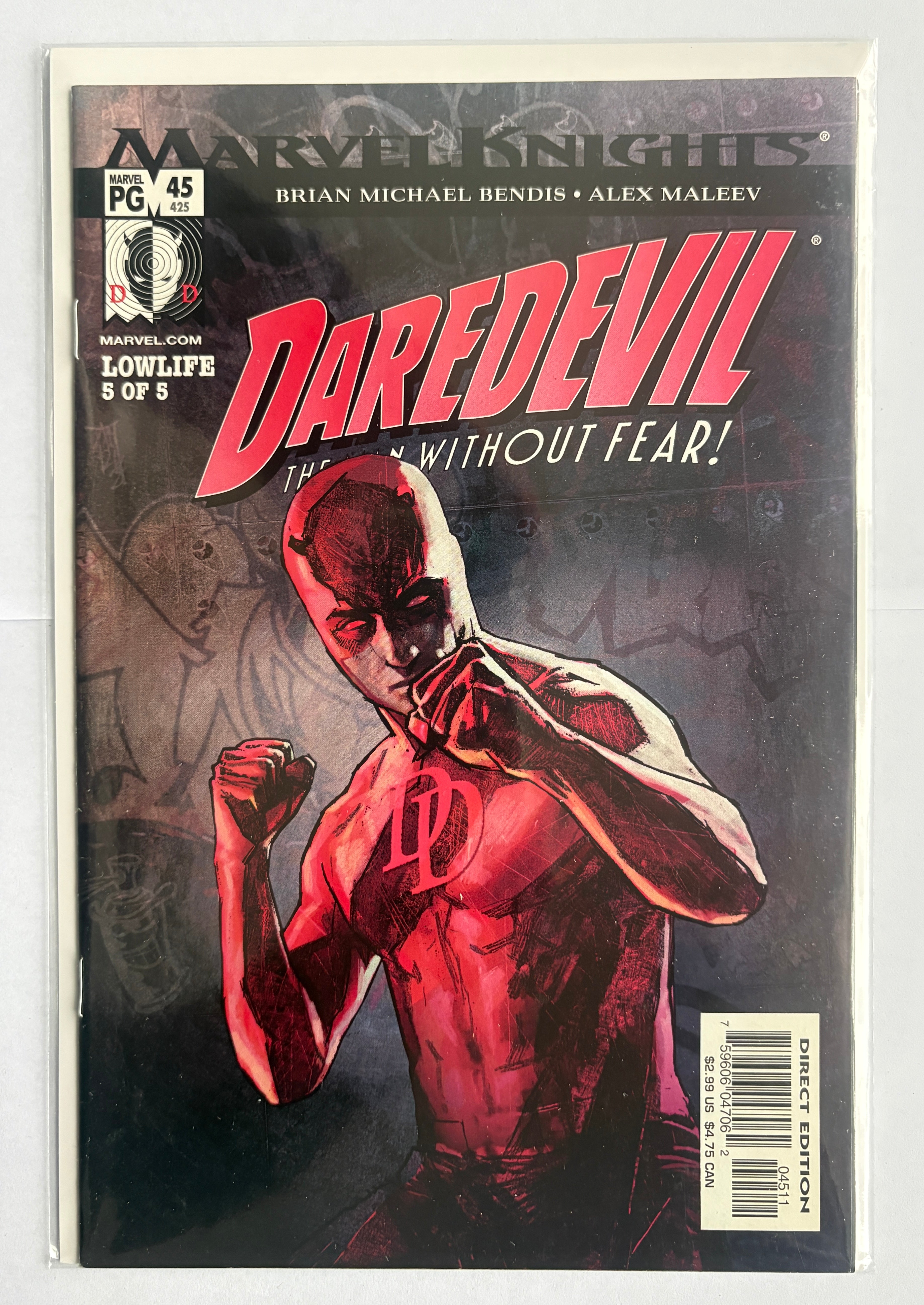 Daredevil #45 - Marvel Knights 1st Printing Marvel Comics May 2003 VF+ 8.5