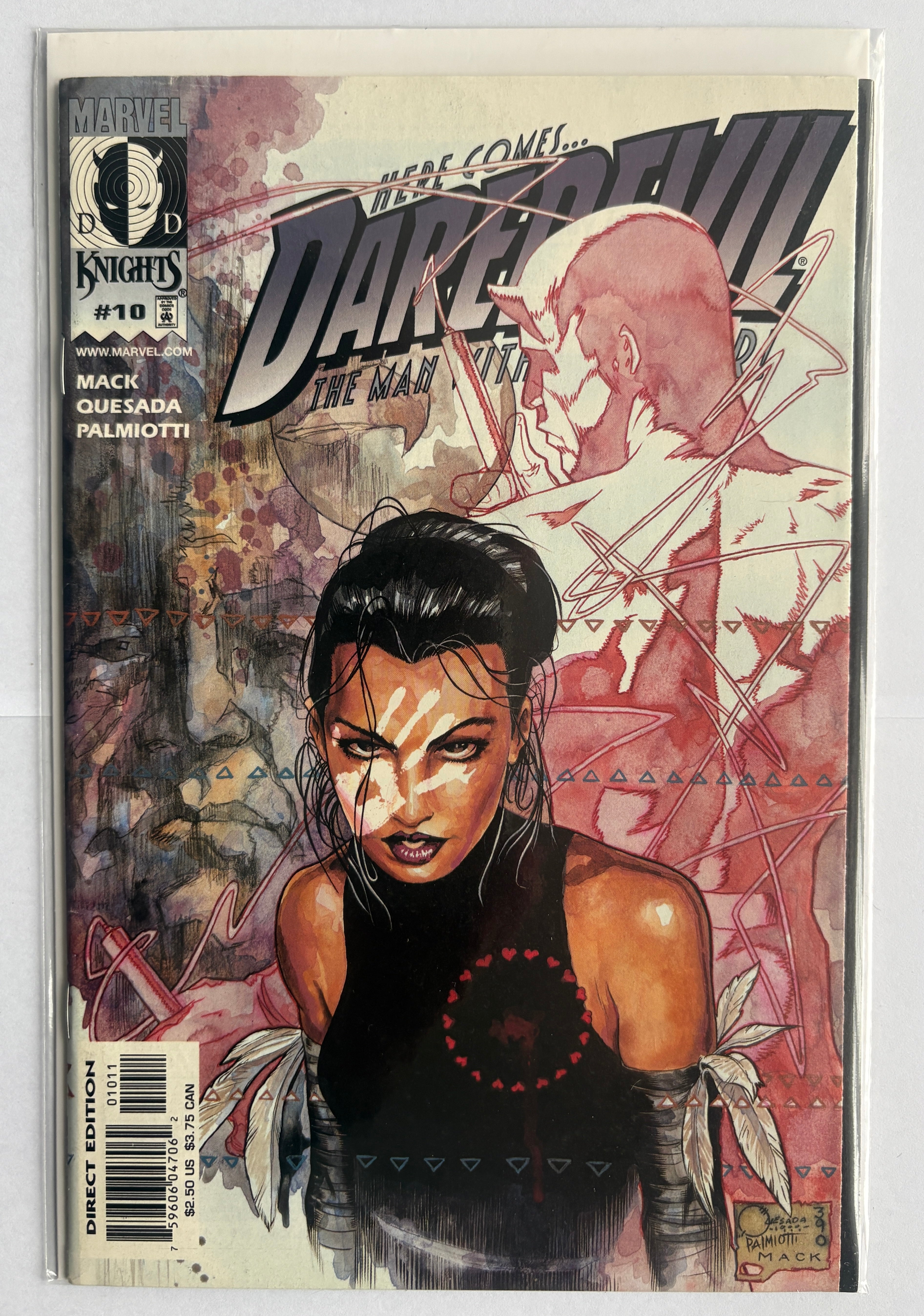 Daredevil #10 - 1st Cover app Echo (2nd app) Marvel Comics - March 2000 VF- 7.5