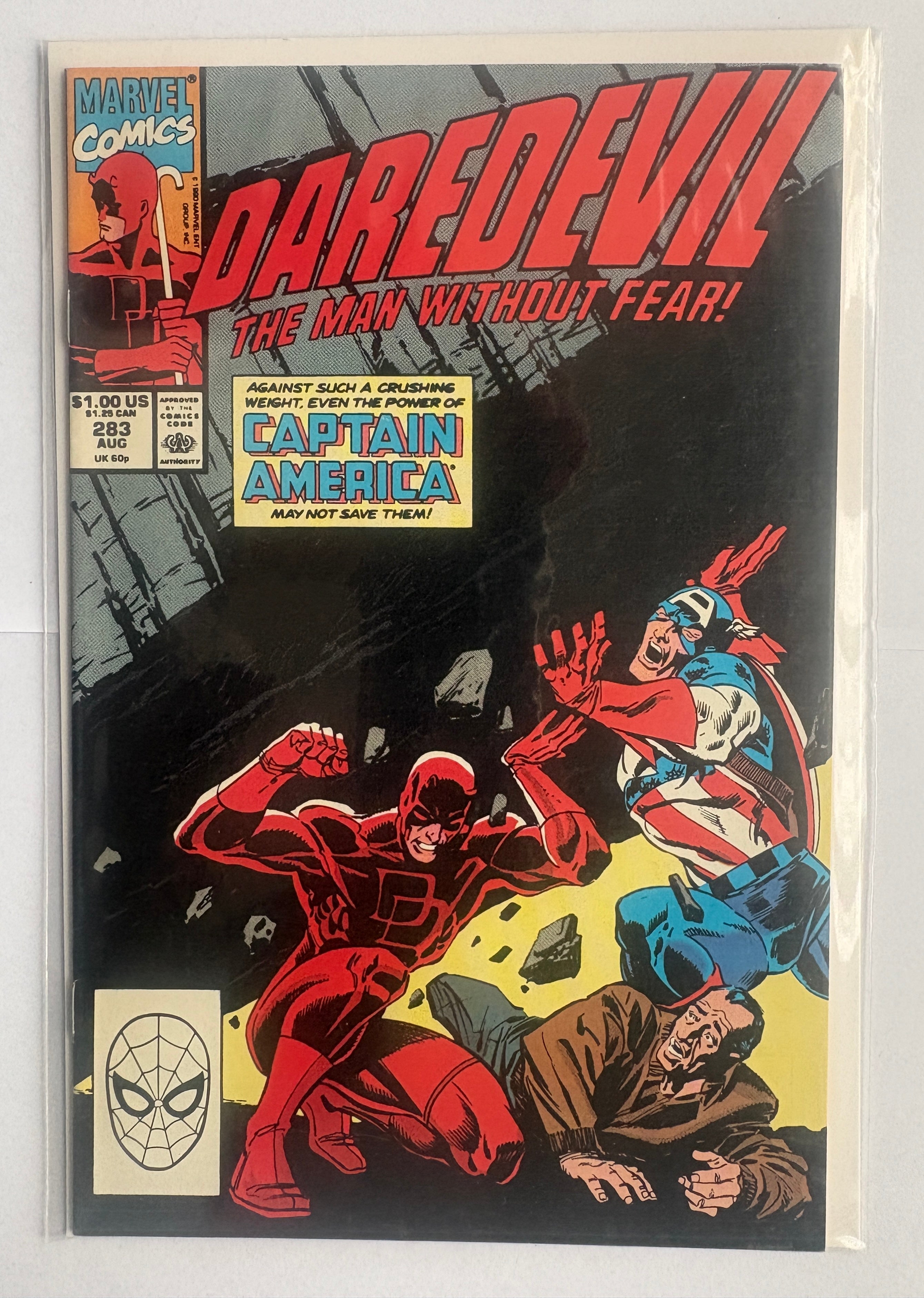 Daredevil #283 - Marvel Comics August 1990 F/VF 7.0