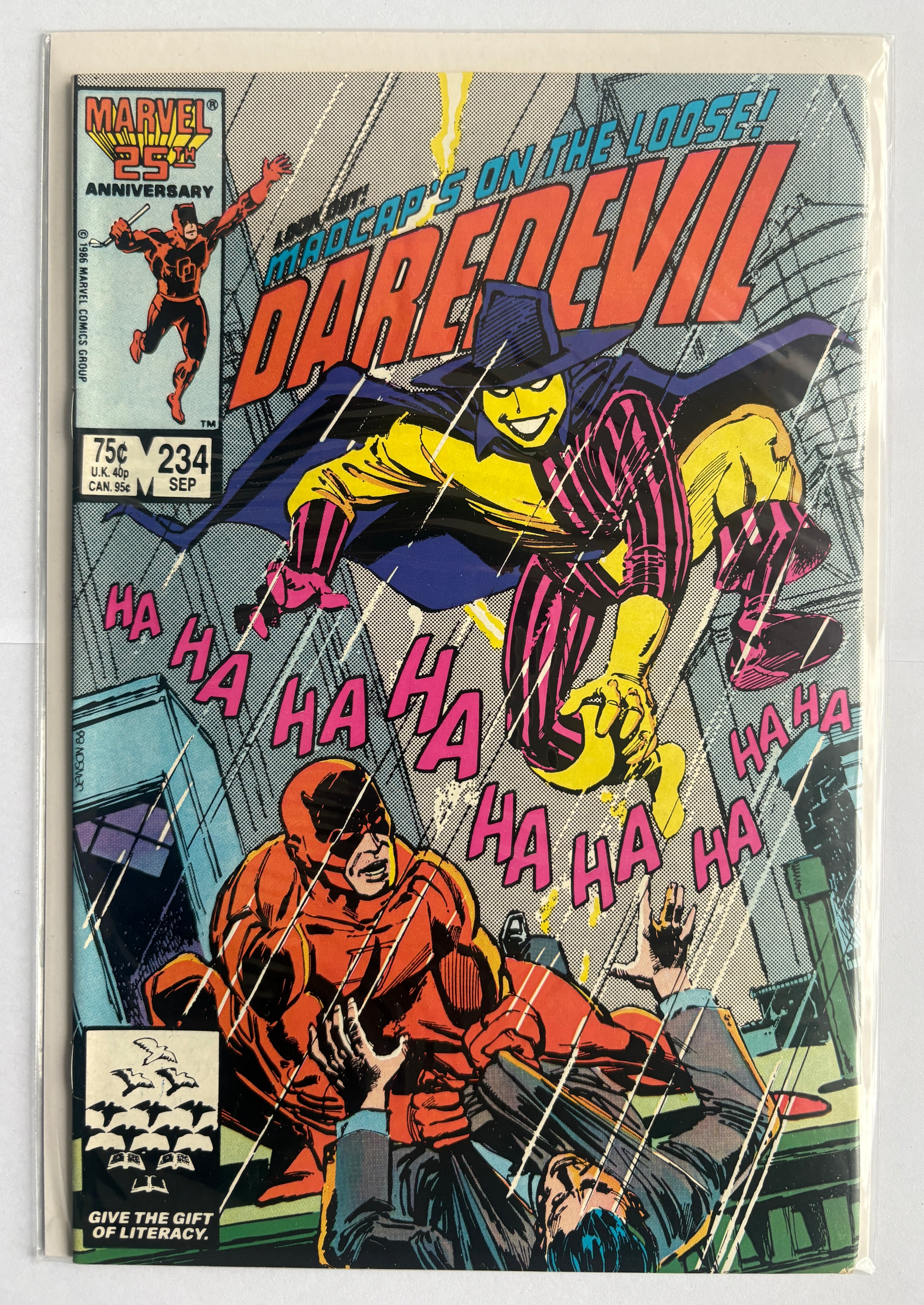 Daredevil #234 - Madcasting - Marvel Comics September 1986 VF 8.0