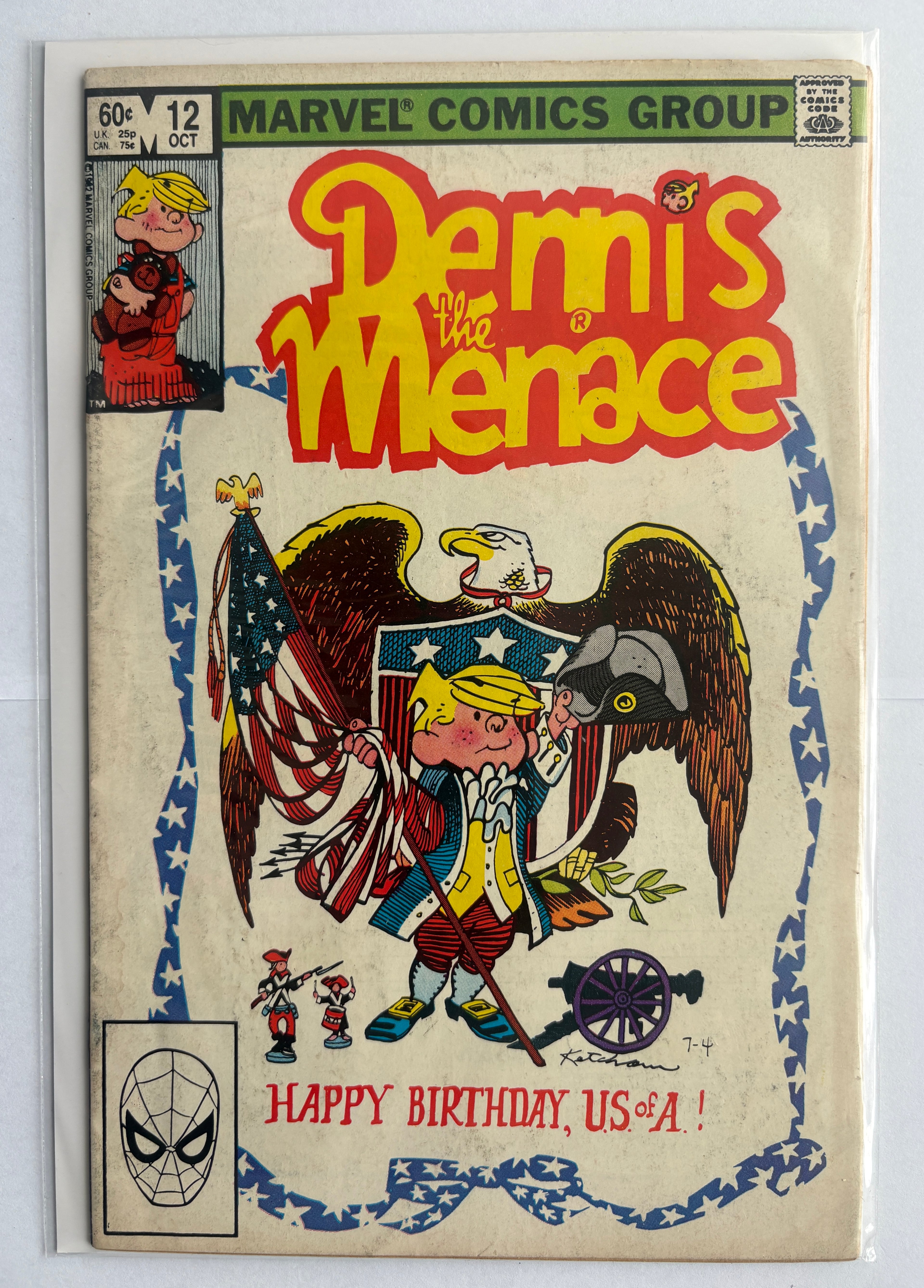 Dennis the Menace #12 - Marvel Comics October 1982 VG- 3.5