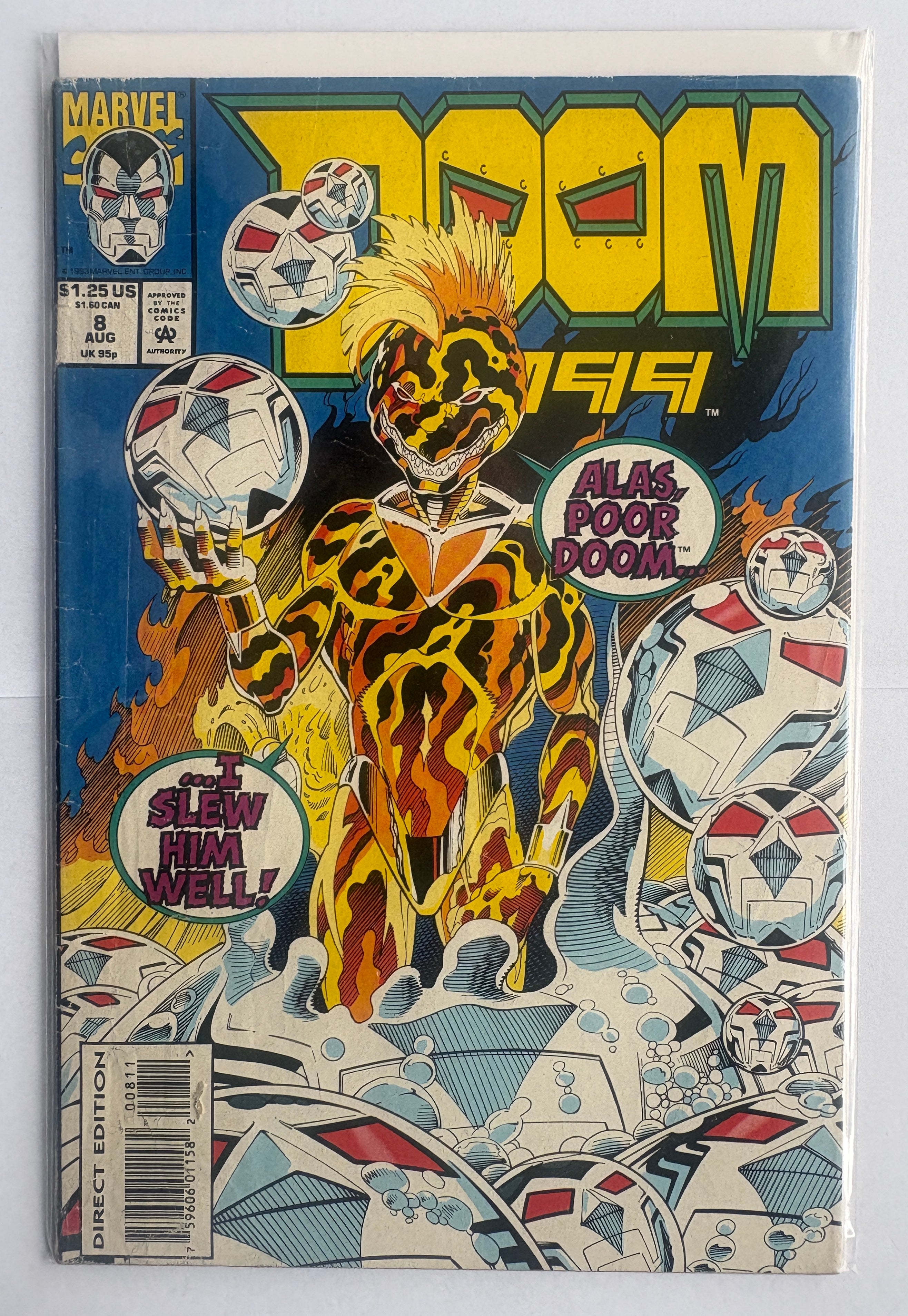 Doom 2099 #8 - Marvel Comics - August 1993 FN- 5.5