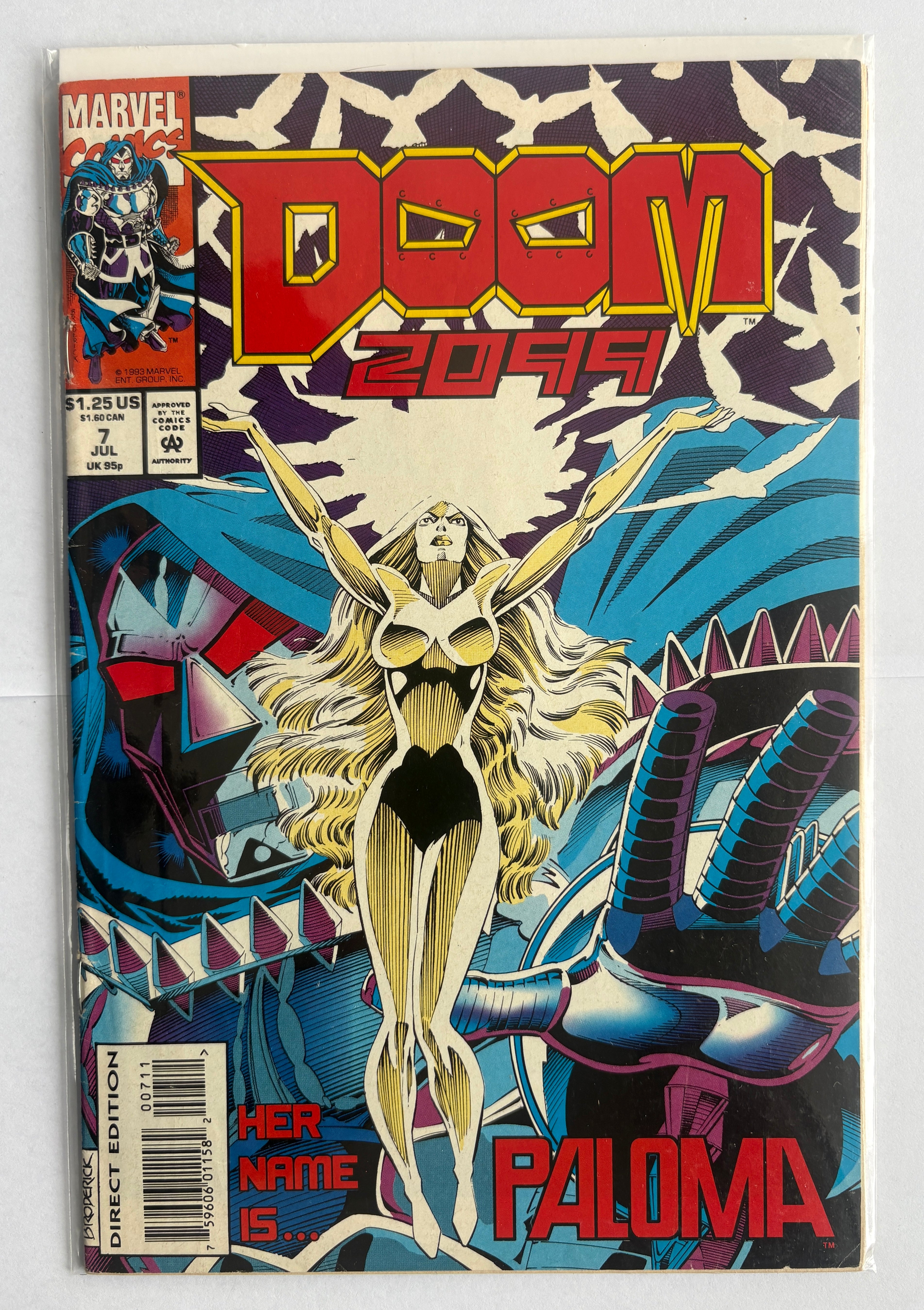 Doom 2099 #7 - Marvel Comics - July 1993 F/VF 7.0